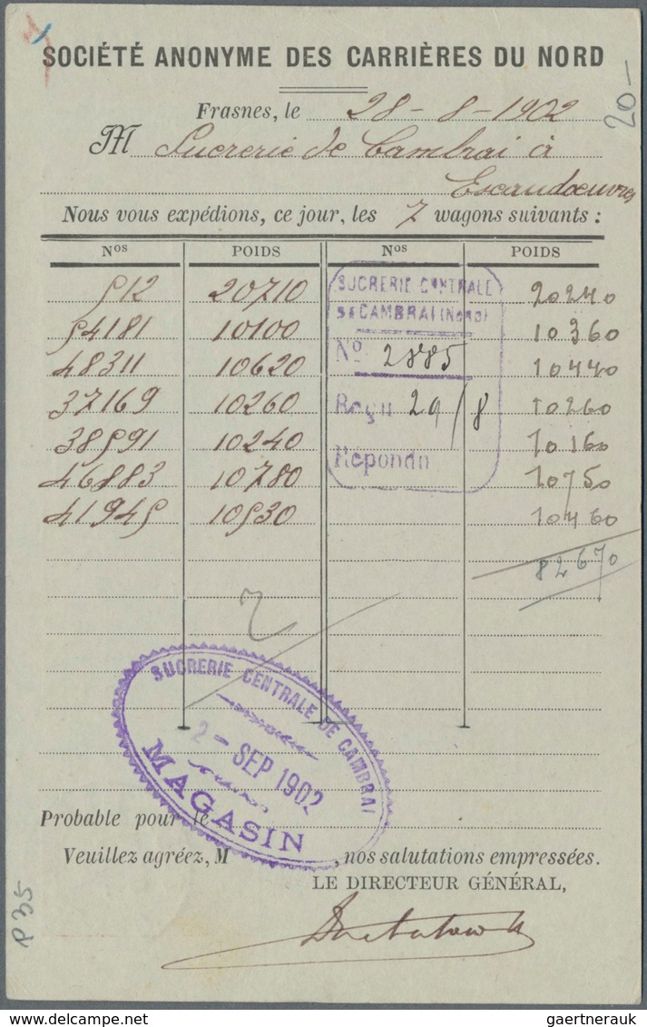 Belgien - Ganzsachen: 1888/1985 13 preprinted postal stationery cards and one preprinted postal stat