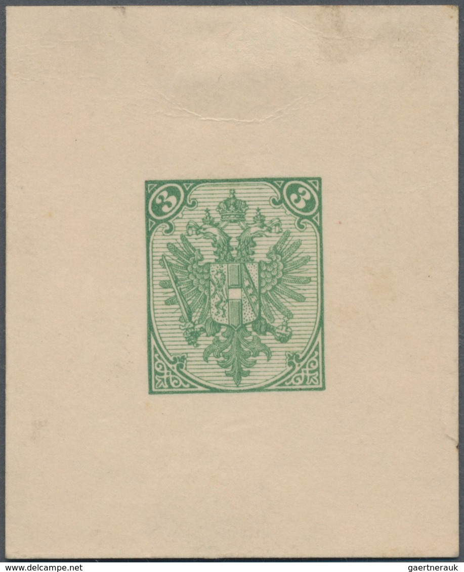 Bosnien Und Herzegowina: 1879/1899, Definitives "Double Eagle", 3kr. Green, Specialised Assortment O - Bosnia And Herzegovina