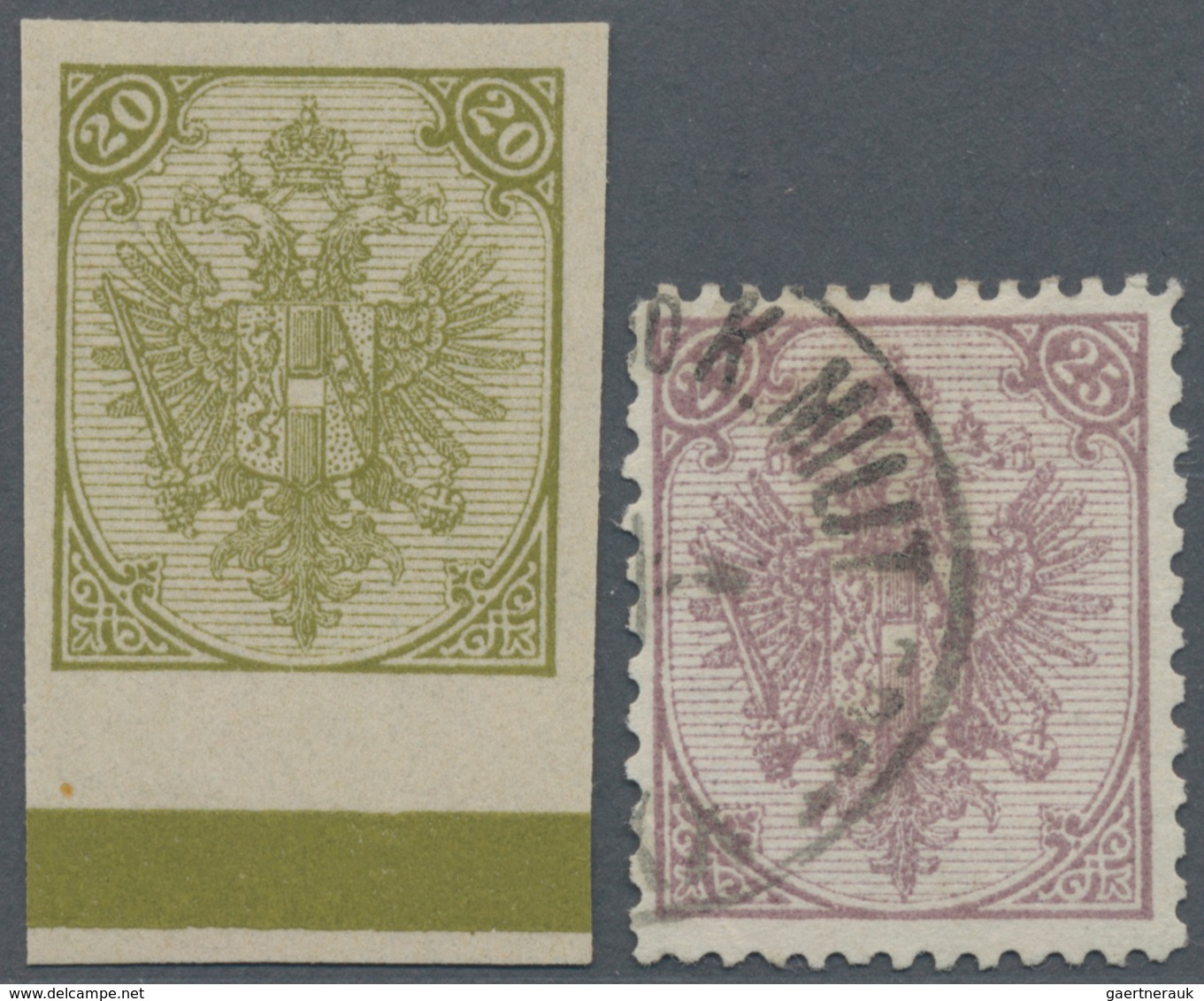 Bosnien Und Herzegowina: 1879/1899, Definitives "Double Eagle", Specialised Assortment Of 115 Stamps - Bosnia And Herzegovina