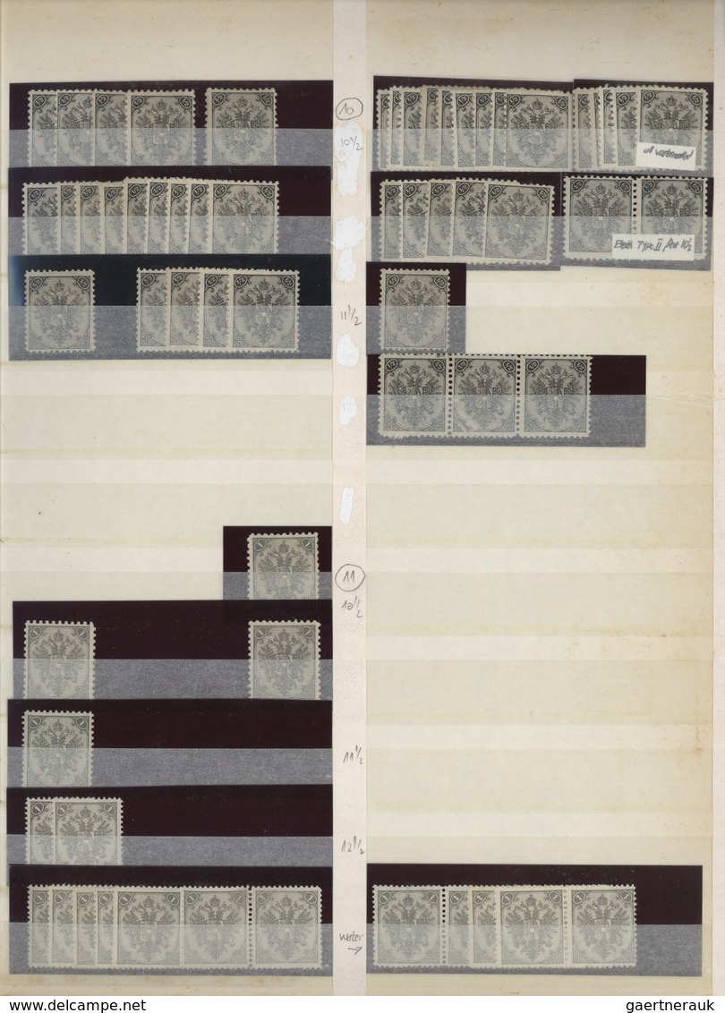 Bosnien Und Herzegowina: 1879/1918, Almost Exclusively Mint Holding In A Thick Stockbook With Plenty - Bosnia Herzegovina