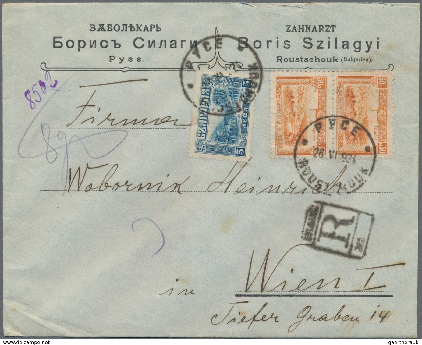 Bulgarien: 1919/1930, Assortment Of Apprx. 92 (mainly Commercial) Covers/cards, Comprising Domestic - Briefe U. Dokumente