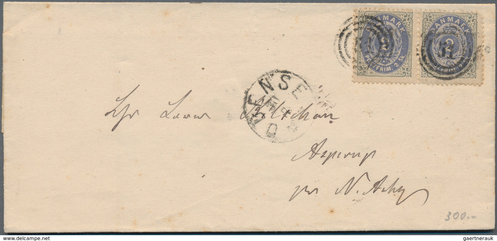 Dänemark: 1840's-1940's (ca.): More Than 60 Covers, Postcards, Postal Stationery Items And Picture P - Brieven En Documenten