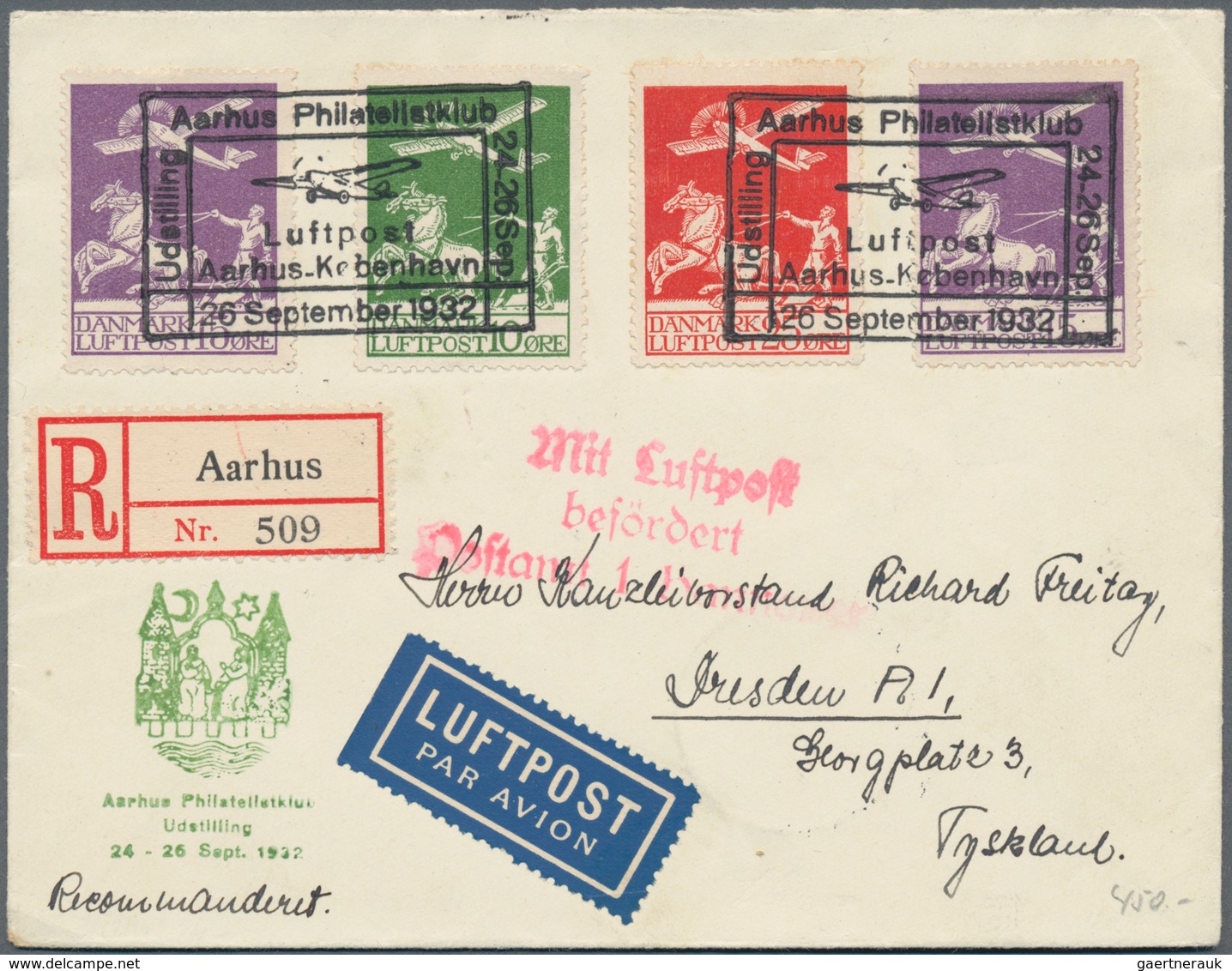 Dänemark: 1840's-1940's (ca.): More than 60 covers, postcards, postal stationery items and picture p