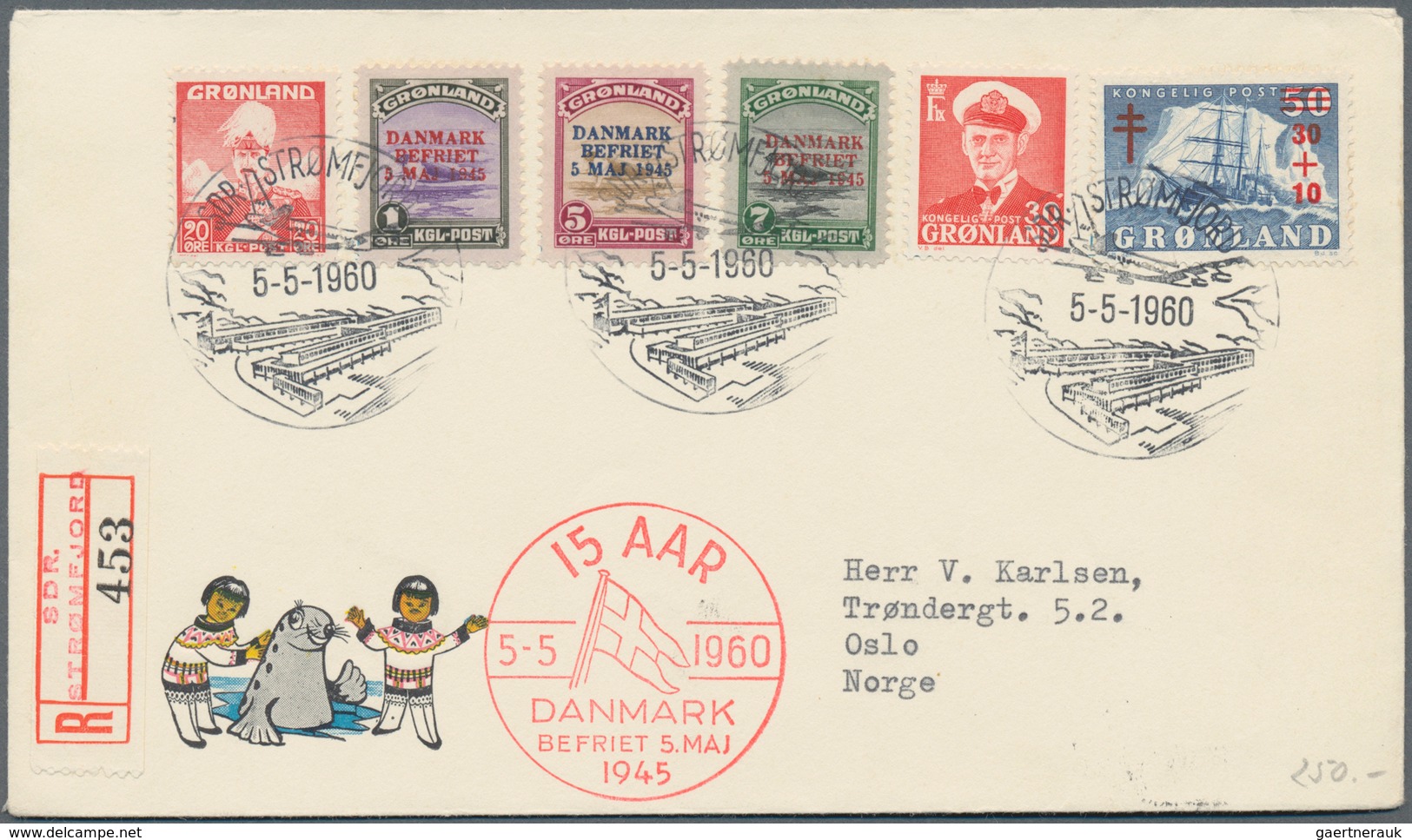 Dänemark: 1840's-1940's (ca.): More than 60 covers, postcards, postal stationery items and picture p