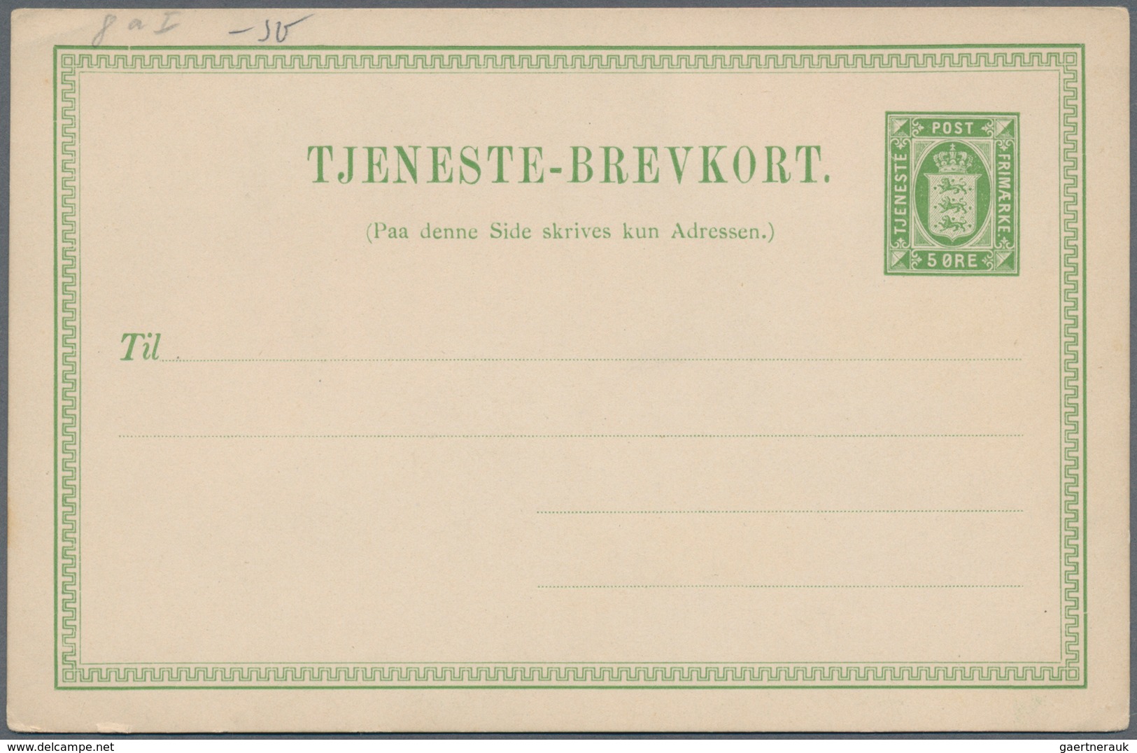 Dänemark: 1880/1975 (ca.), Lot Of Approx. 190 Mostly Older Covers And Stationaries, Including Pictur - Brieven En Documenten