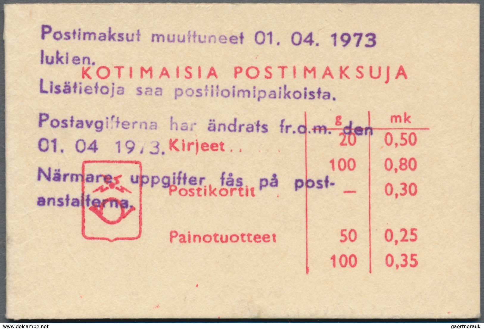 Finnland - Markenheftchen: 1970/2000 (ca.), Holding Of Apprx. 88 C.t.o. Booklets Plus A Nice Sellect - Booklets