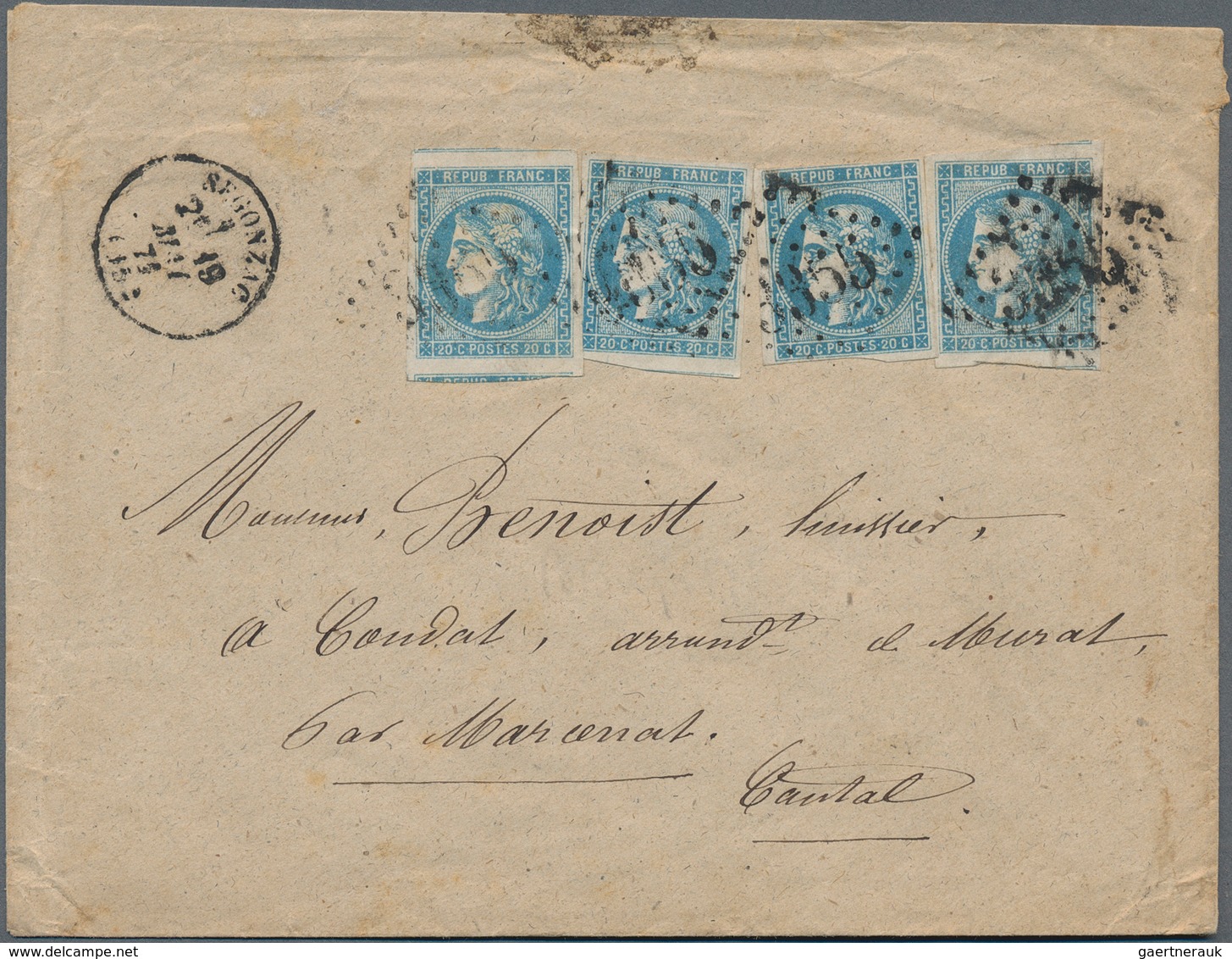 Frankreich: 1810/1960 (ca.), Assortment Of Apprx. 100 Covers/cards, Some Postal Wear, Comprising A N - Colecciones Completas