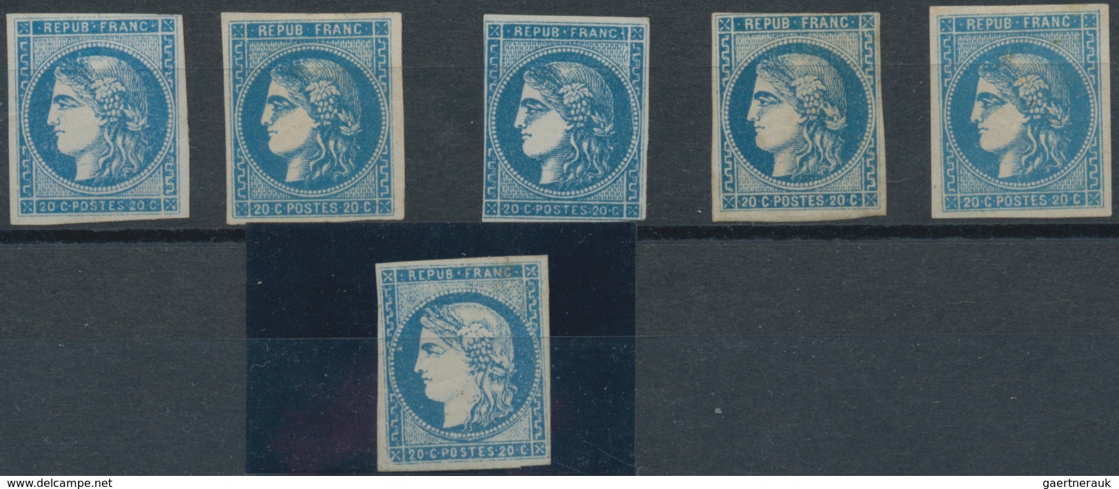 Frankreich: 1849/1900, Comprehensive Used And Mint Accumulation Of Classic And Semi-classic Issues, - Sammlungen