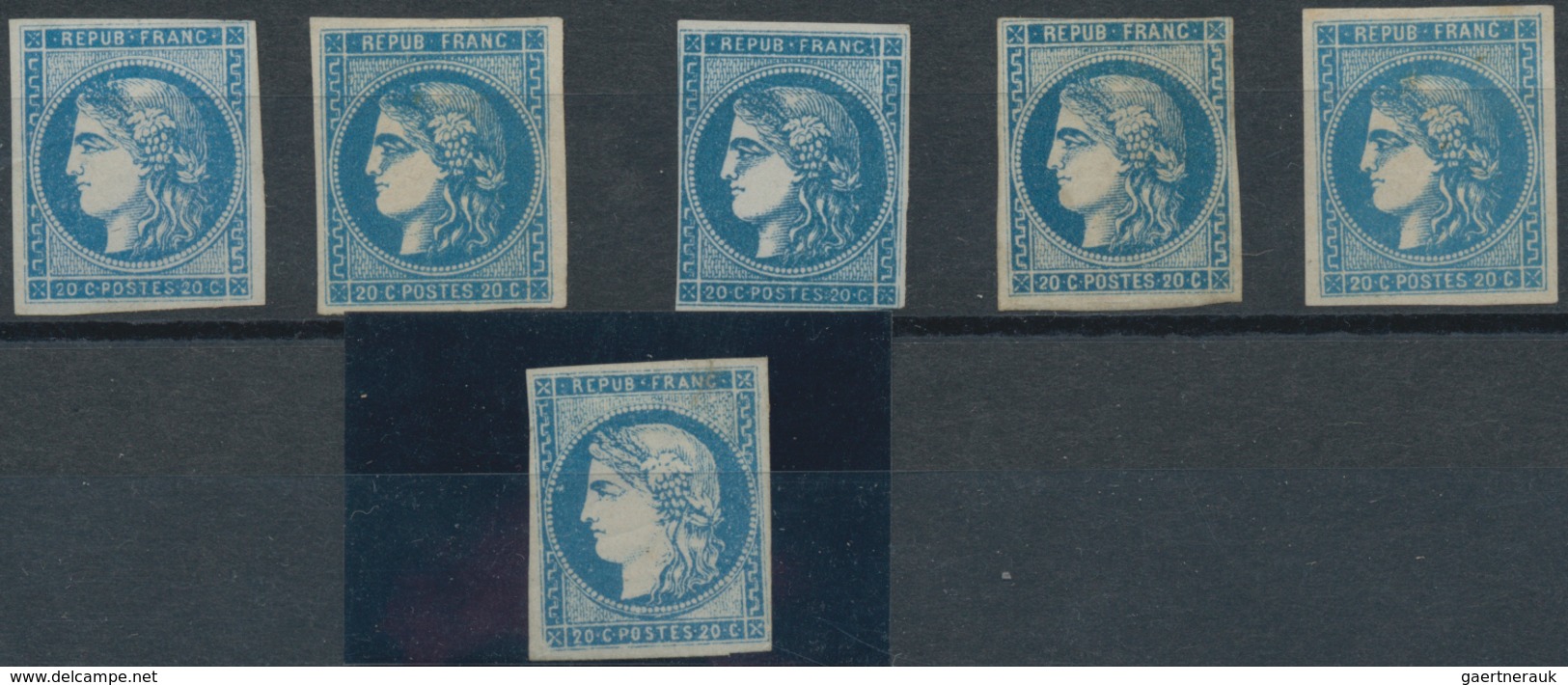 Frankreich: 1849/1900, Comprehensive Used And Mint Accumulation Of Classic And Semi-classic Issues, - Colecciones Completas