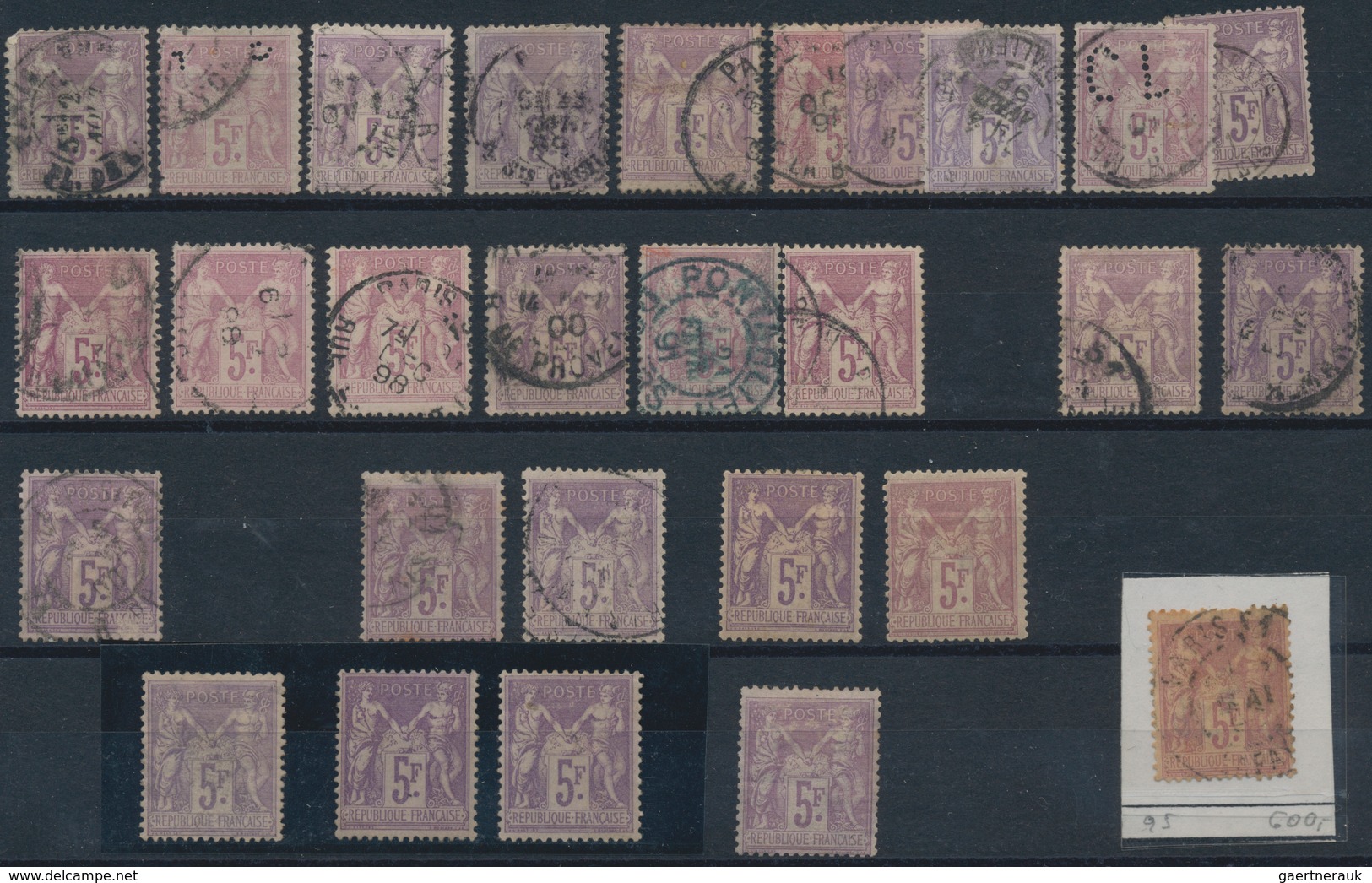 Frankreich: 1849/1900, Comprehensive Used And Mint Accumulation Of Classic And Semi-classic Issues, - Sammlungen