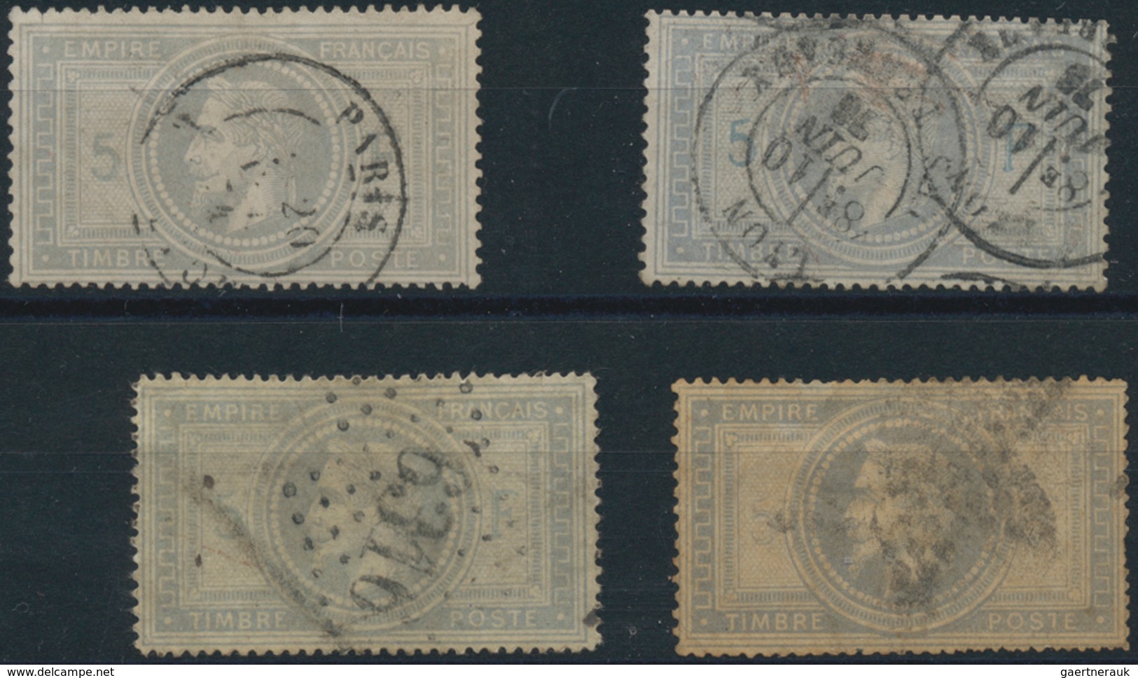 Frankreich: 1849/1900, Comprehensive Used And Mint Accumulation Of Classic And Semi-classic Issues, - Colecciones Completas