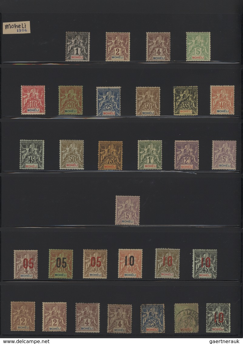 Frankreich: 1849/1950 (ca.), France And Colonies, Sophisticated Collection In A Binder (varied/tropi - Verzamelingen