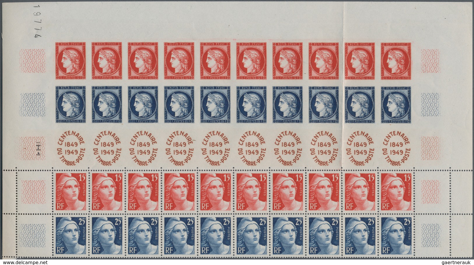 Frankreich: 1849/1955 (ca.), FRENCH PHILATELIC TREASURE, Sophisticated Accumulation On Stockcards Wi - Verzamelingen