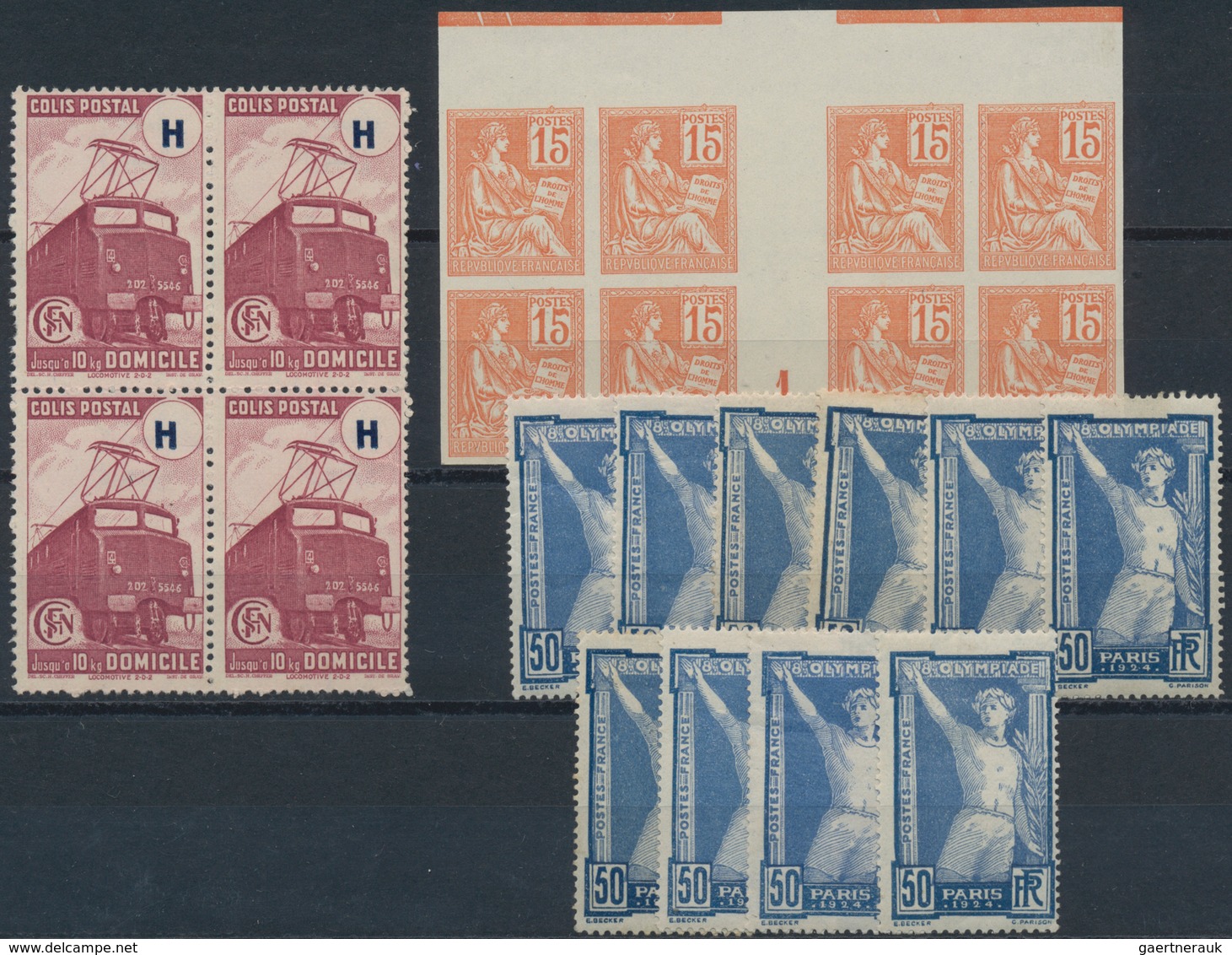 Frankreich: 1849/1955 (ca.), FRENCH PHILATELIC TREASURE, Sophisticated Accumulation On Stockcards Wi - Verzamelingen