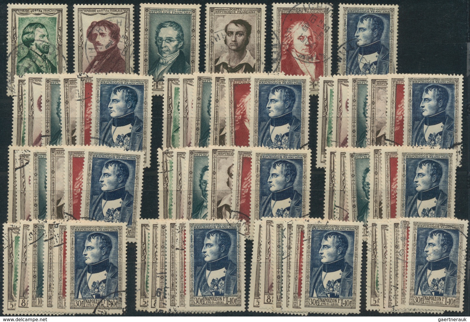 Frankreich: 1849/1955 (ca.), FRENCH PHILATELIC TREASURE, Sophisticated Accumulation On Stockcards Wi - Collections