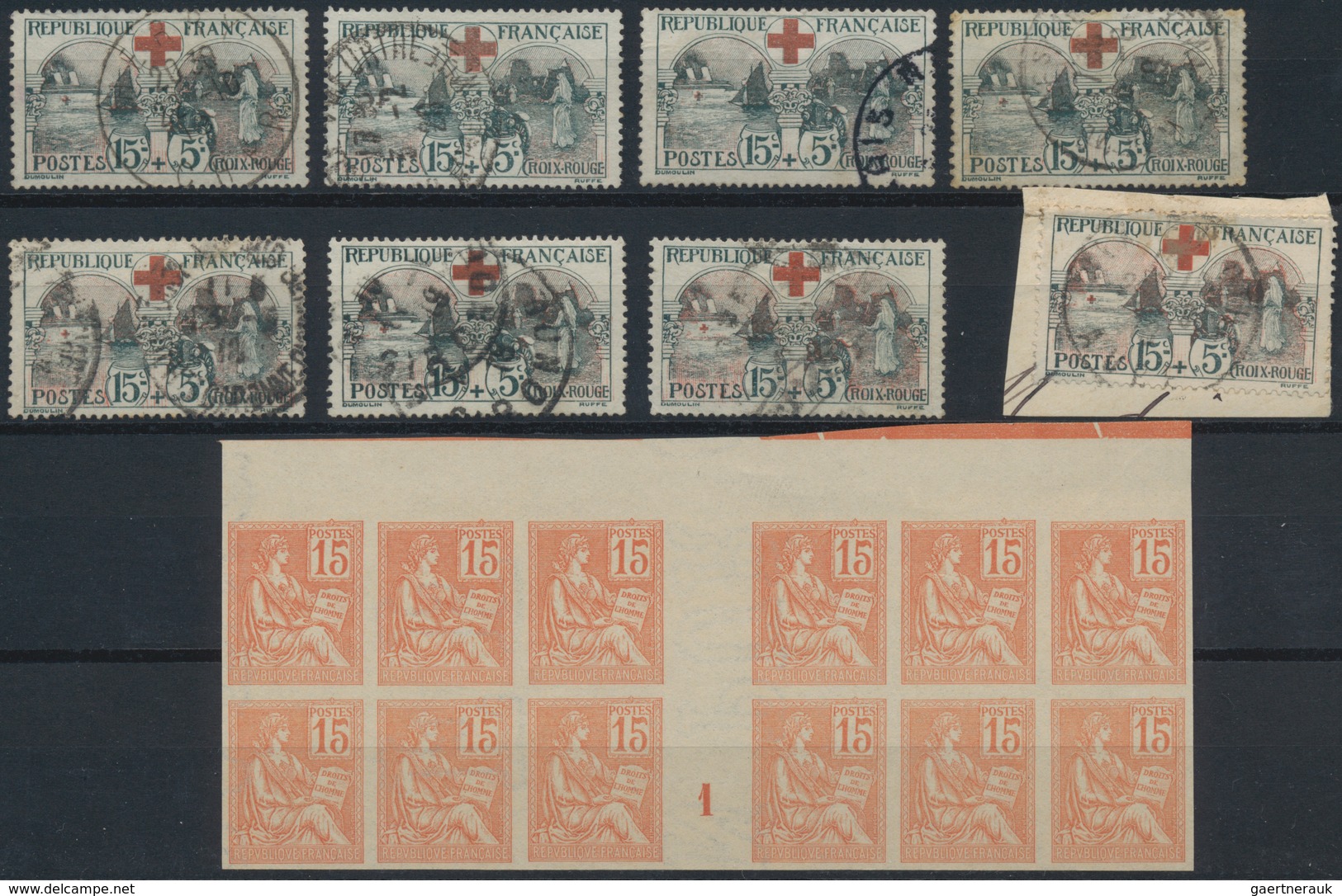 Frankreich: 1849/1955 (ca.), FRENCH PHILATELIC TREASURE, Sophisticated Accumulation On Stockcards Wi - Collections