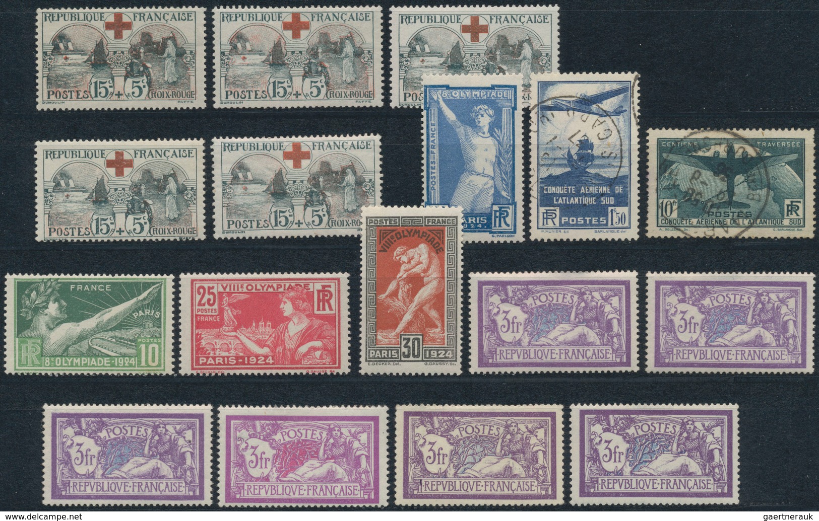 Frankreich: 1849/1955 (ca.), FRENCH PHILATELIC TREASURE, Sophisticated Accumulation On Stockcards Wi - Collections