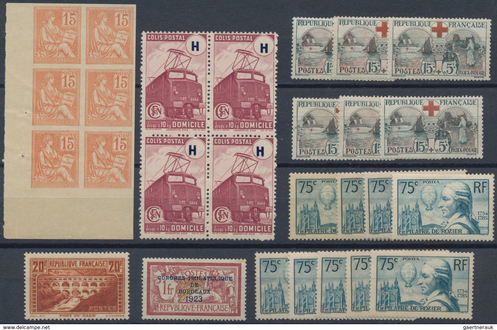 Frankreich: 1849/1955 (ca.), FRENCH PHILATELIC TREASURE, Sophisticated Accumulation On Stockcards Wi - Verzamelingen