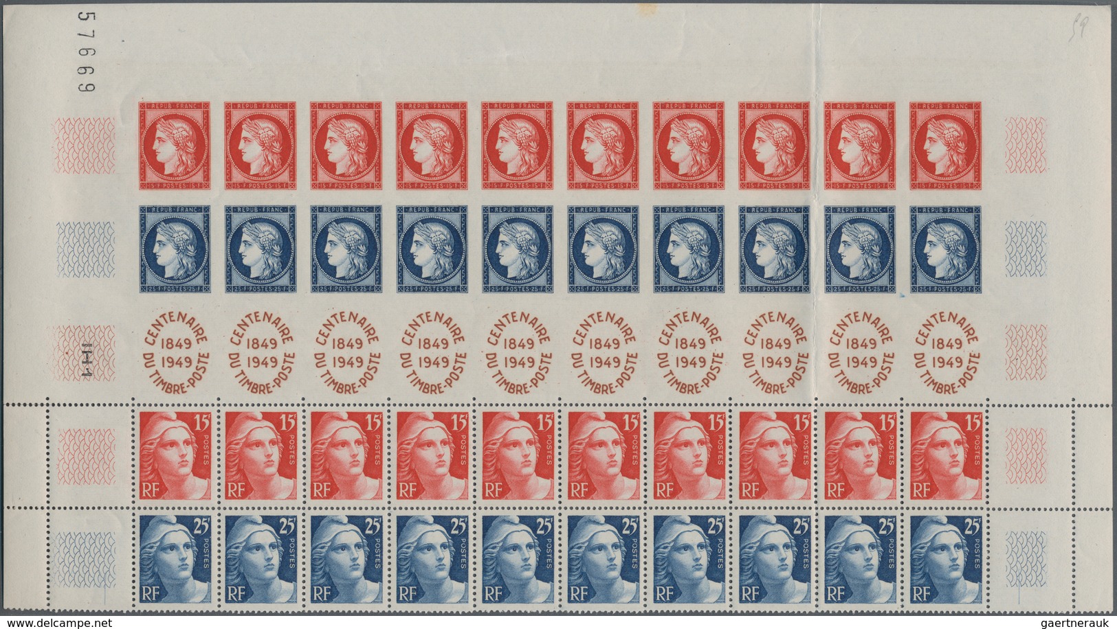 Frankreich: 1849/1955 (ca.), FRENCH PHILATELIC TREASURE, Sophisticated Accumulation On Stockcards Wi - Collections