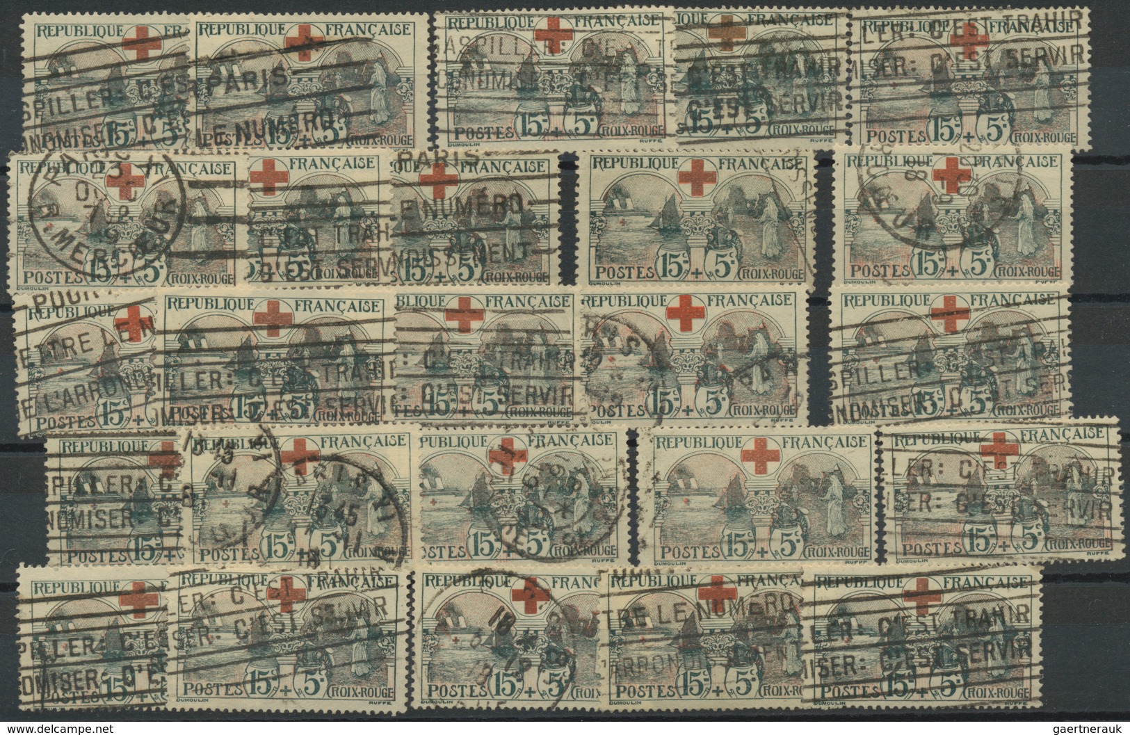 Frankreich: 1849/1955 (ca.), FRENCH PHILATELIC TREASURE, Sophisticated Accumulation On Stockcards Wi - Collections