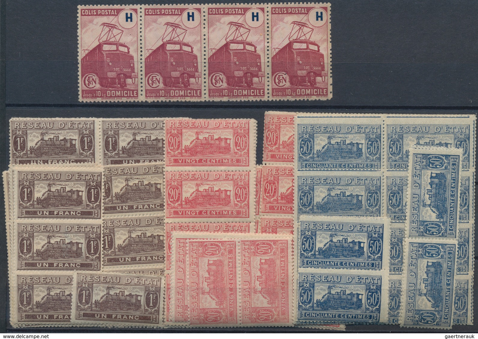 Frankreich: 1849/1955 (ca.), FRENCH PHILATELIC TREASURE, Sophisticated Accumulation On Stockcards Wi - Colecciones Completas