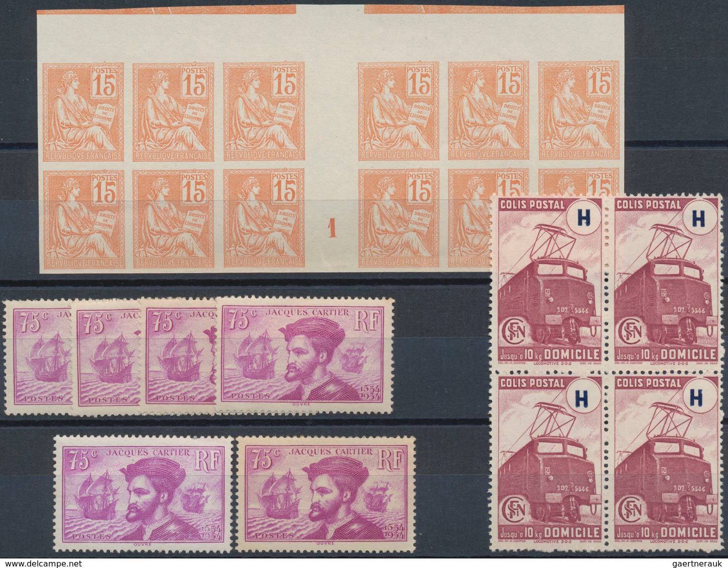 Frankreich: 1849/1955 (ca.), FRENCH PHILATELIC TREASURE, Sophisticated Accumulation On Stockcards Wi - Collections