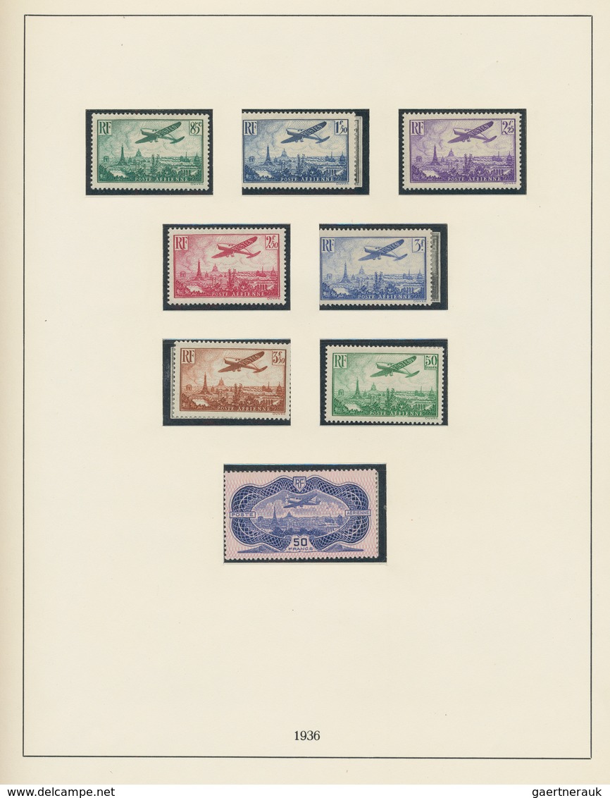 Frankreich: 1850/1960, A Collection On Lindner Album Pages, From Some Classics And Main Value In The - Colecciones Completas