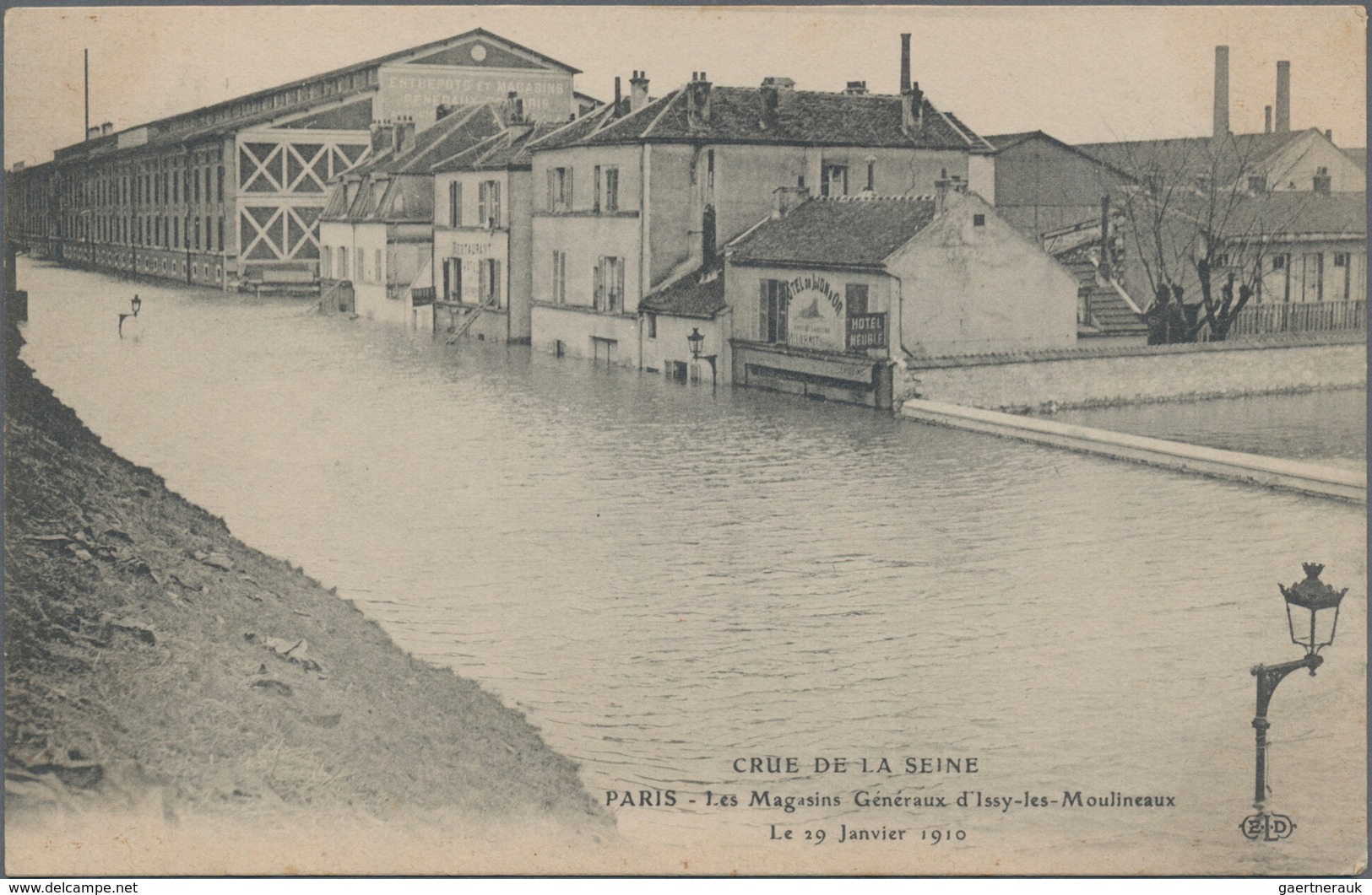 Frankreich: 1910 (Jan) The Great Flood Of Paris/Le Grand Déluge De Paris: More Than 90 Different Pic - Colecciones Completas