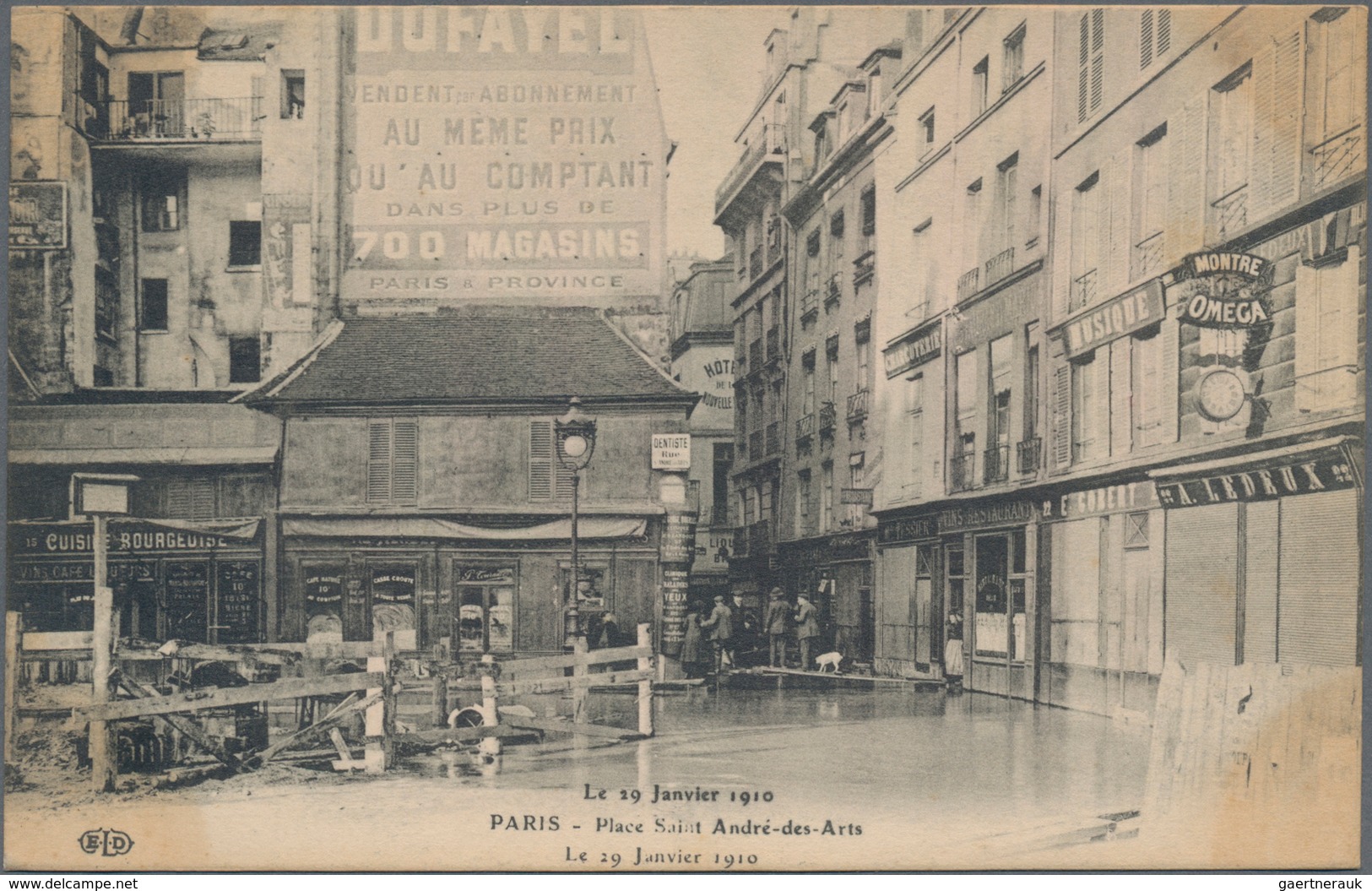 Frankreich: 1910 (Jan) The Great Flood Of Paris/Le Grand Déluge De Paris: More Than 90 Different Pic - Colecciones Completas