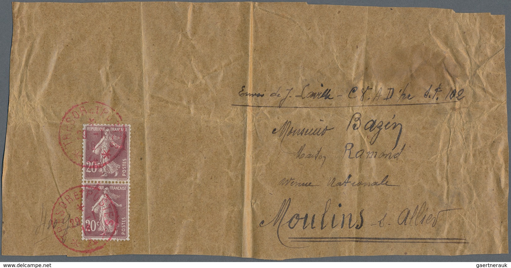 Frankreich: 1914/1921, holding of apprx. 2000+ field post covers/fronts + related, showing a vast ra