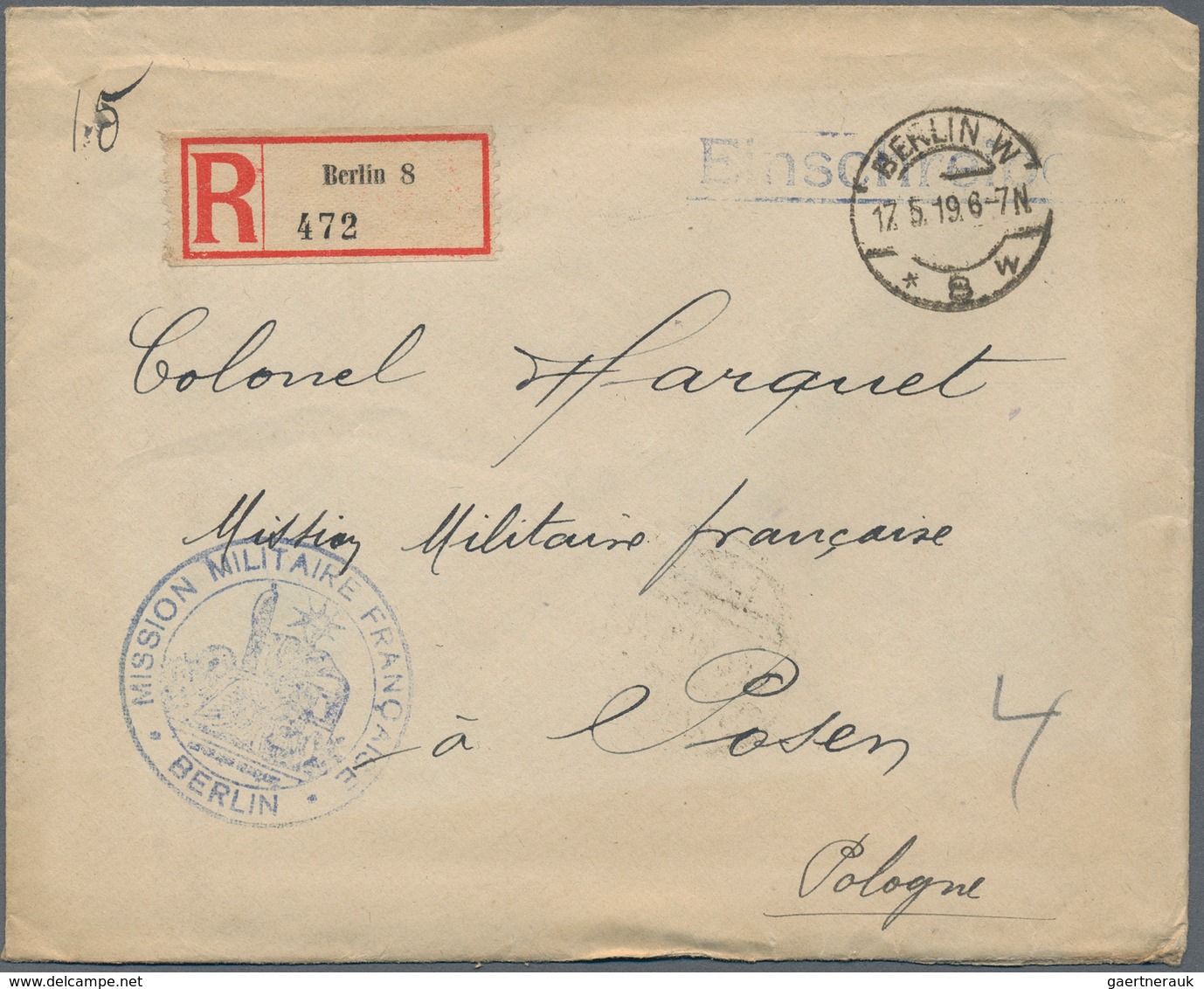 Frankreich: 1914/1921, holding of apprx. 2000+ field post covers/fronts + related, showing a vast ra