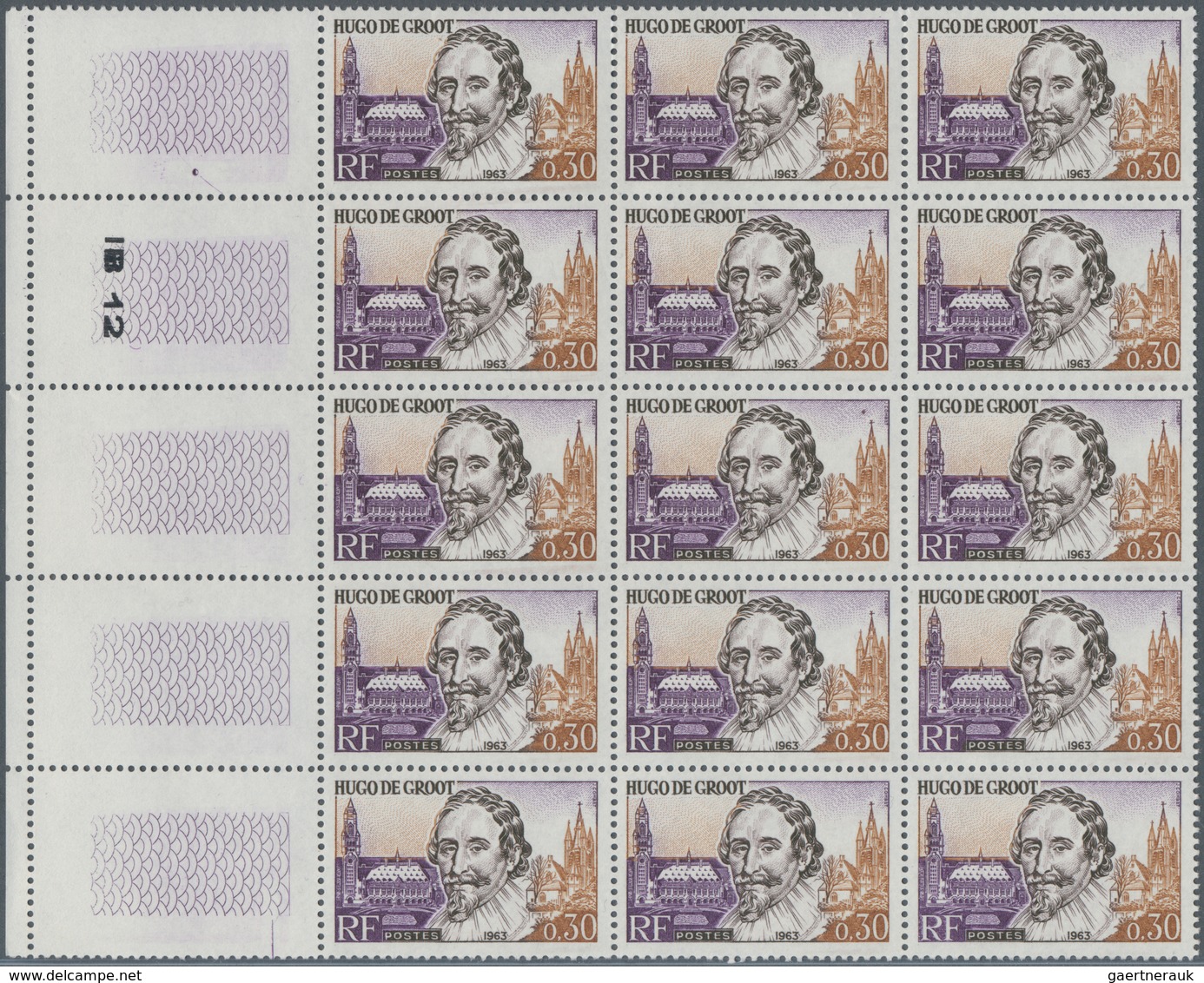 Frankreich: 1940/1966, comprehensive MNH stock, well filled and sorted on stockcards, mainly commemo