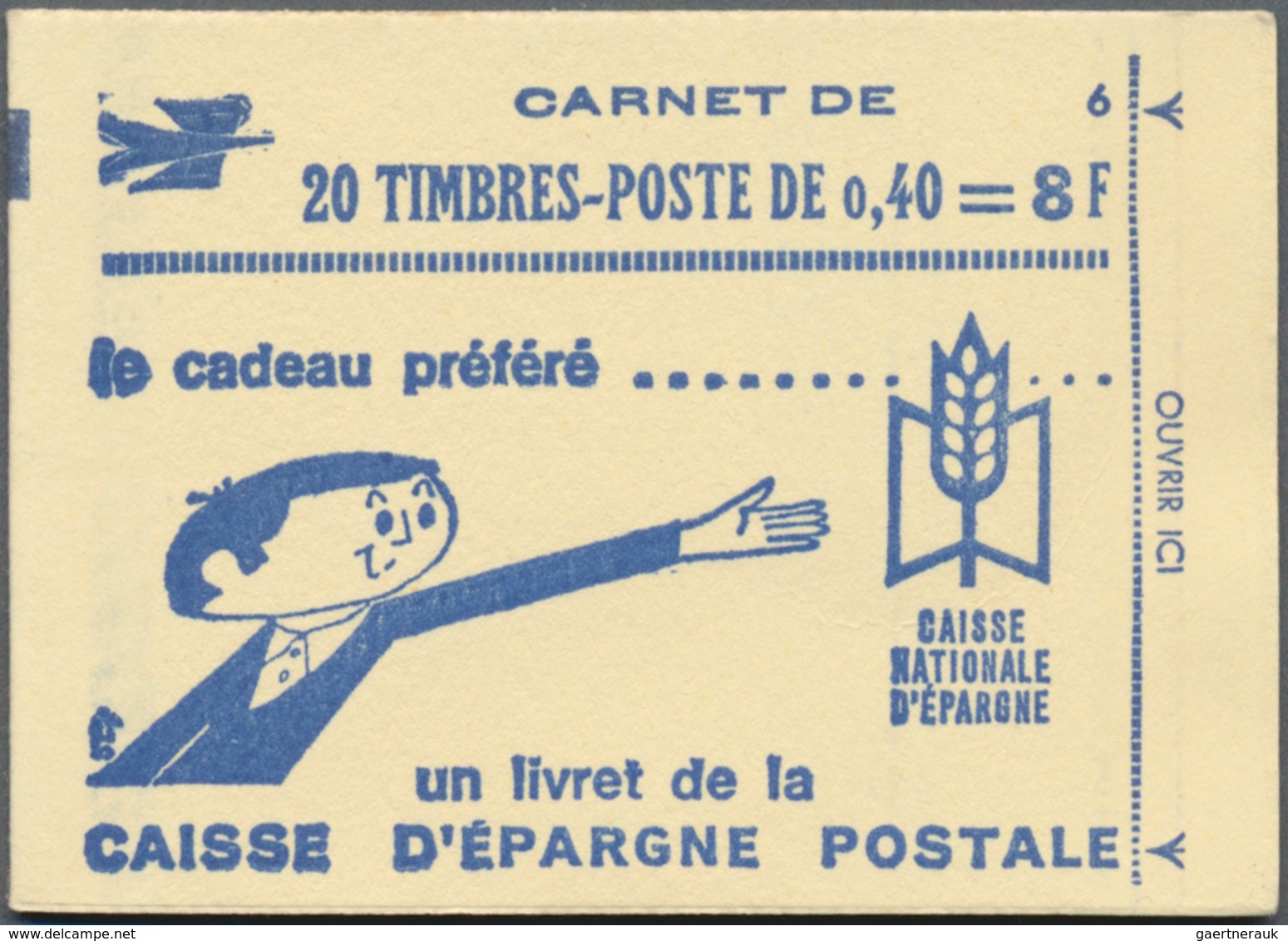 Frankreich - Markenheftchen: 1965/1977 (ca.), Accumulation With 149 Definitive BOOKLETS Incl. Gallic - Otros & Sin Clasificación