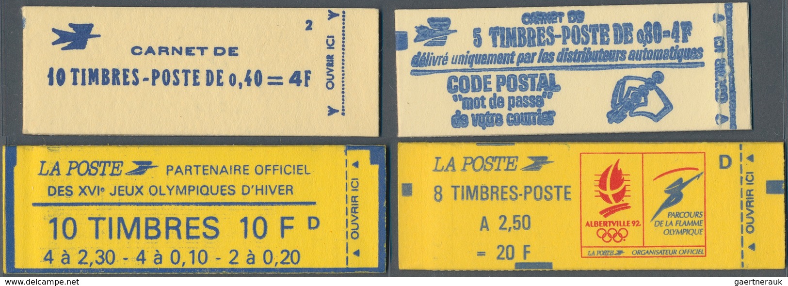 Frankreich - Markenheftchen: 1970/1994 (ca.), Accumulation With 42 Stamp Booklets Mostly Definitive - Andere & Zonder Classificatie