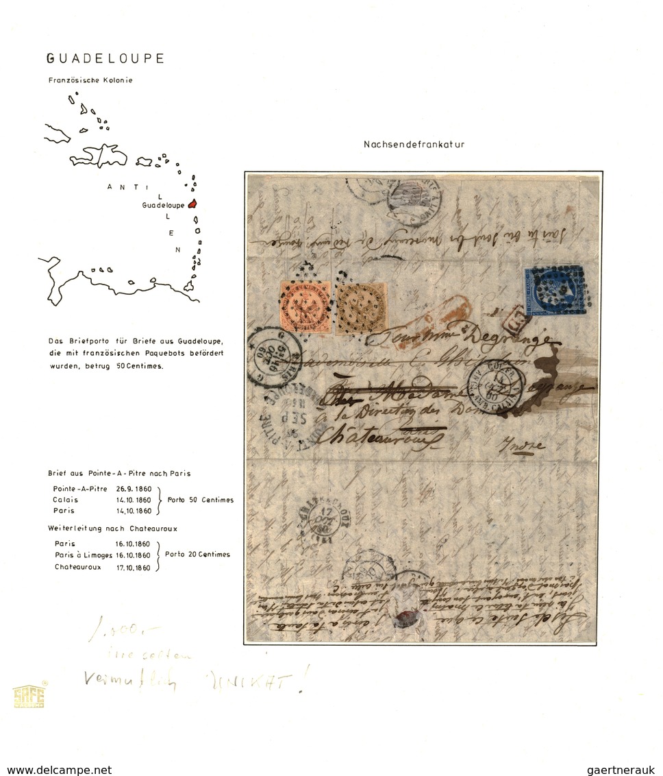 Französische Post In Der Levante: 1850-1900, "TRANSATLANTIC MAIL" & "FRENCH POST OFFICES IN LEVANT" - Otros & Sin Clasificación