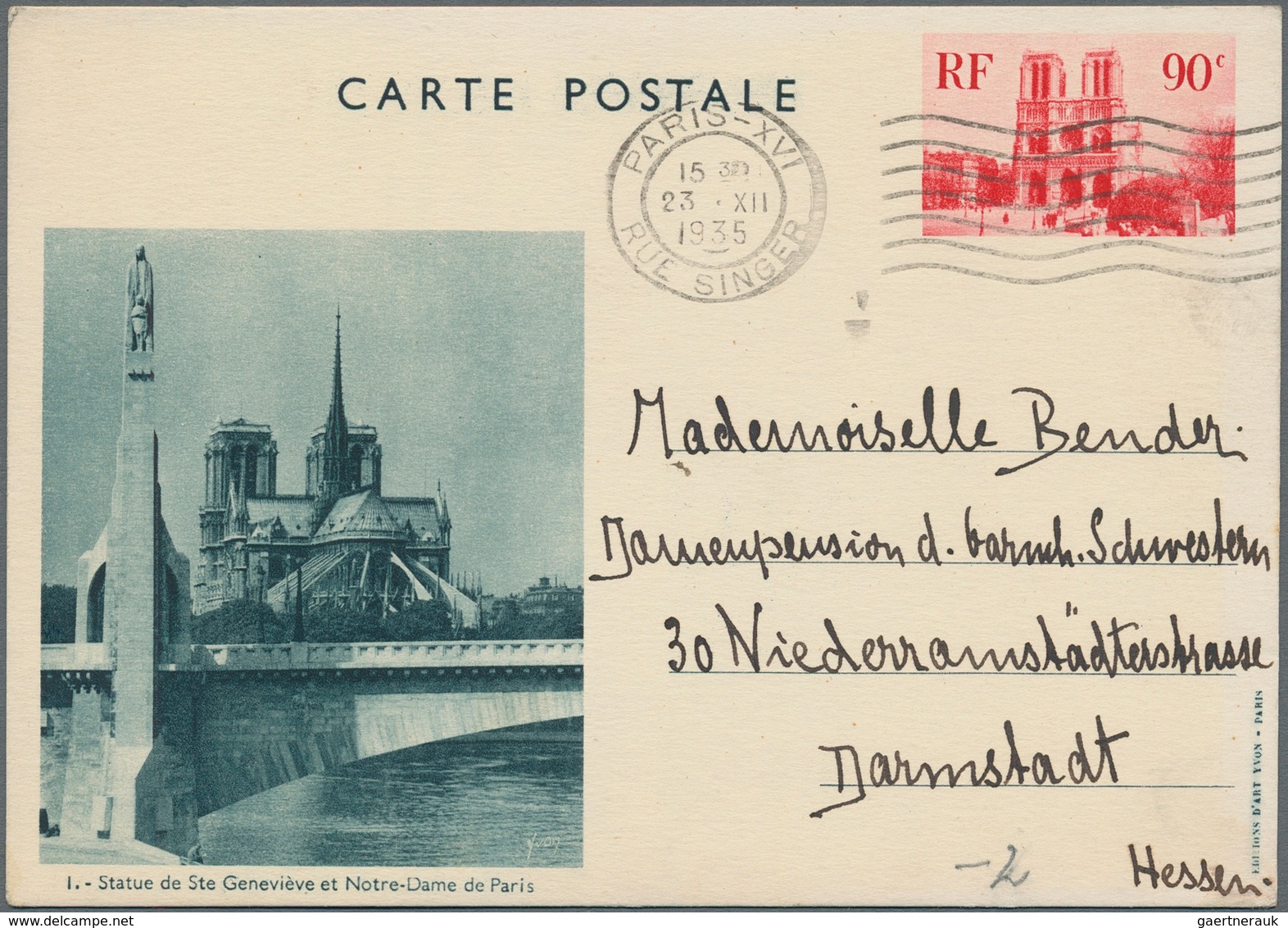 Frankreich - Ganzsachen: 1892/1998 (ca.) Holding Of About 990 Mostly Unused Postal Stationary, Only - Autres & Non Classés