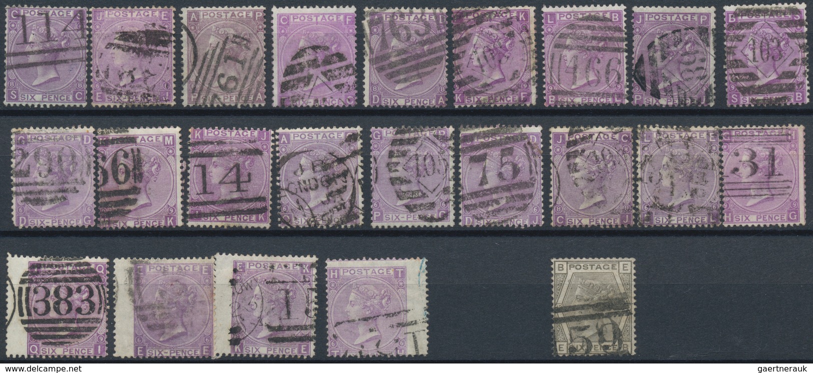 Großbritannien: 1840/1910 (ca.), Used And Mint Accumulation On Stockcards With Plenty Of Material, B - Other & Unclassified