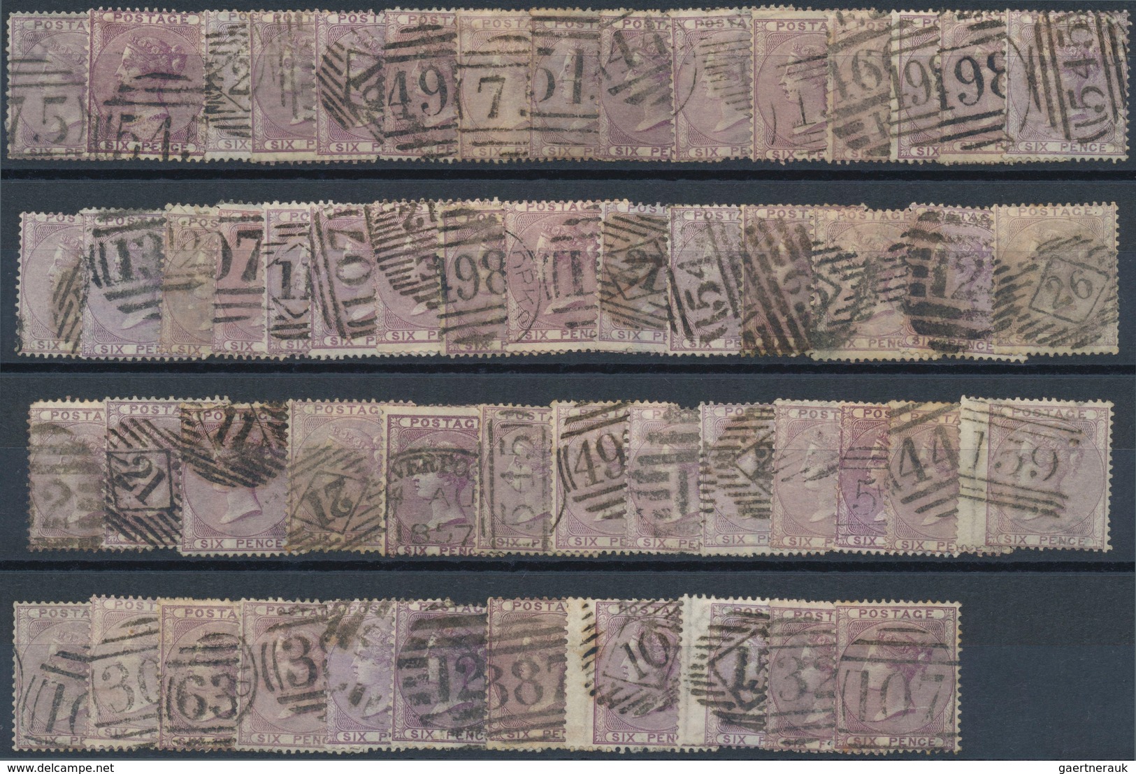 Großbritannien: 1841/1910 (ca.), Used And Mint Accumulation On Stockcards With Plenty Of Material, B - Other & Unclassified