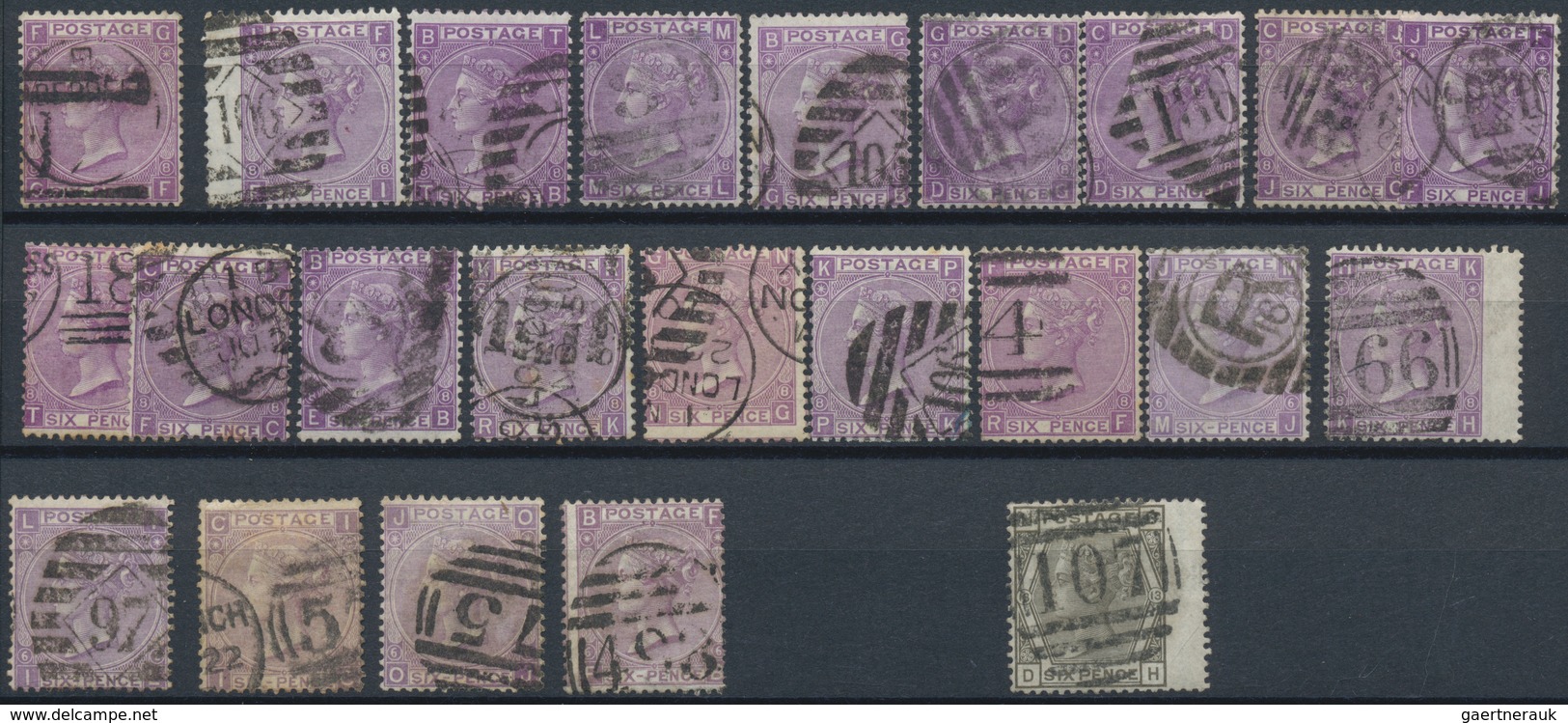 Großbritannien: 1841/1910 (ca.), Used And Mint Accumulation On Stockcards With Plenty Of Material, B - Other & Unclassified