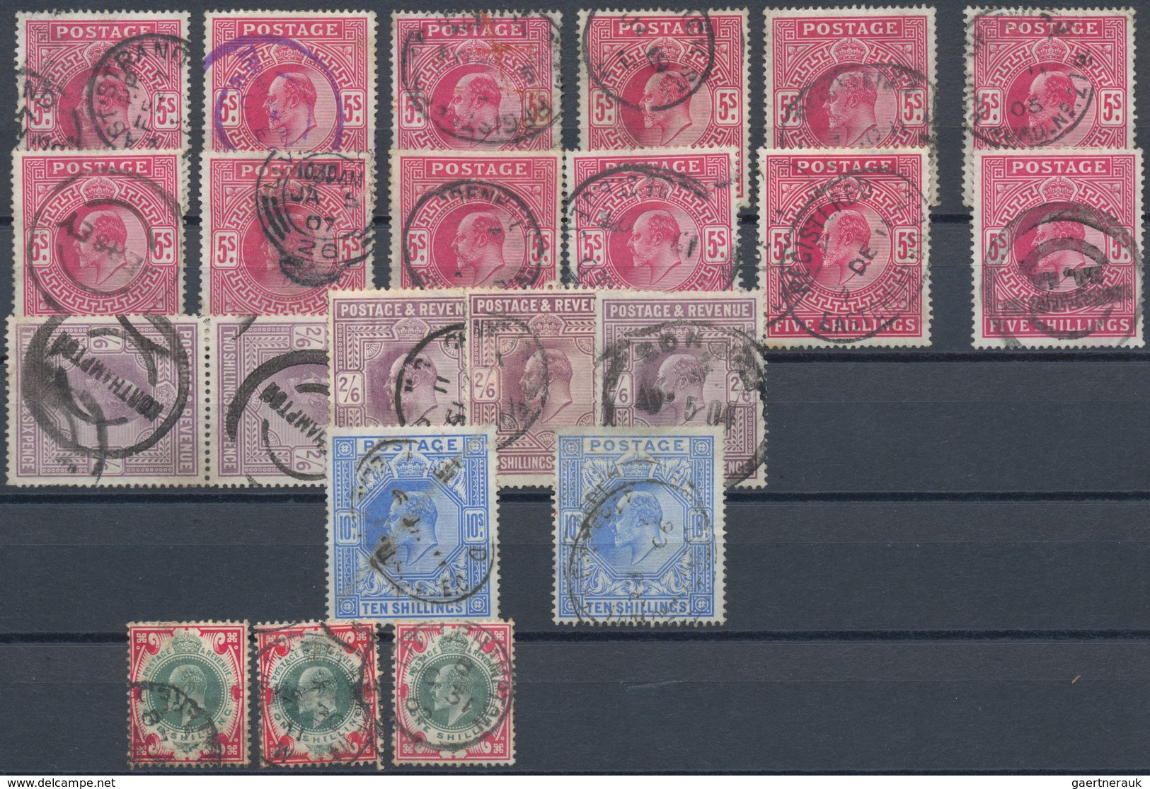 Großbritannien: 1841/1910 (ca.), Used And Mint Accumulation On Stockcards With Plenty Of Material, B - Other & Unclassified