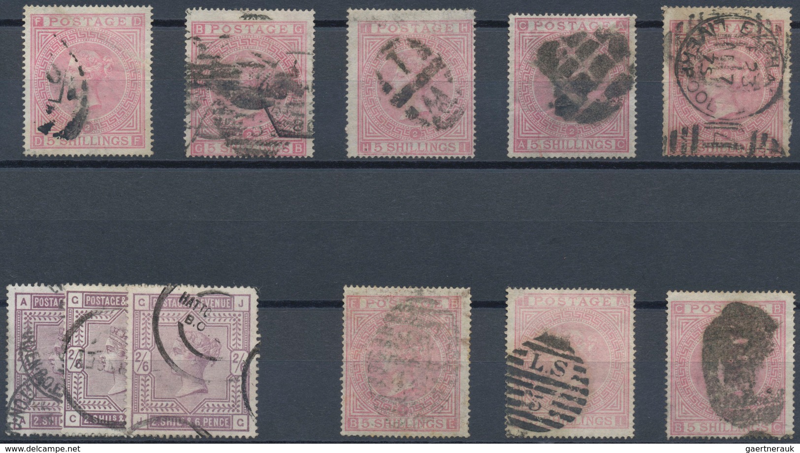 Großbritannien: 1841/1910 (ca.), Used And Mint Accumulation On Stockcards With Plenty Of Material, B - Other & Unclassified