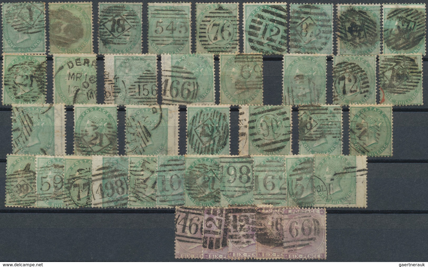 Großbritannien: 1841/1910 (ca.), Used And Mint Accumulation On Stockcards With Plenty Of Material, B - Other & Unclassified