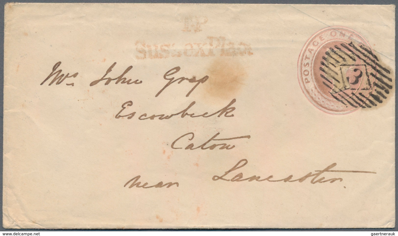 Großbritannien: 1843-1950, 26 Covers, Many Bearing Classic Issues Starting Imperf QV, Mail To India - Other & Unclassified