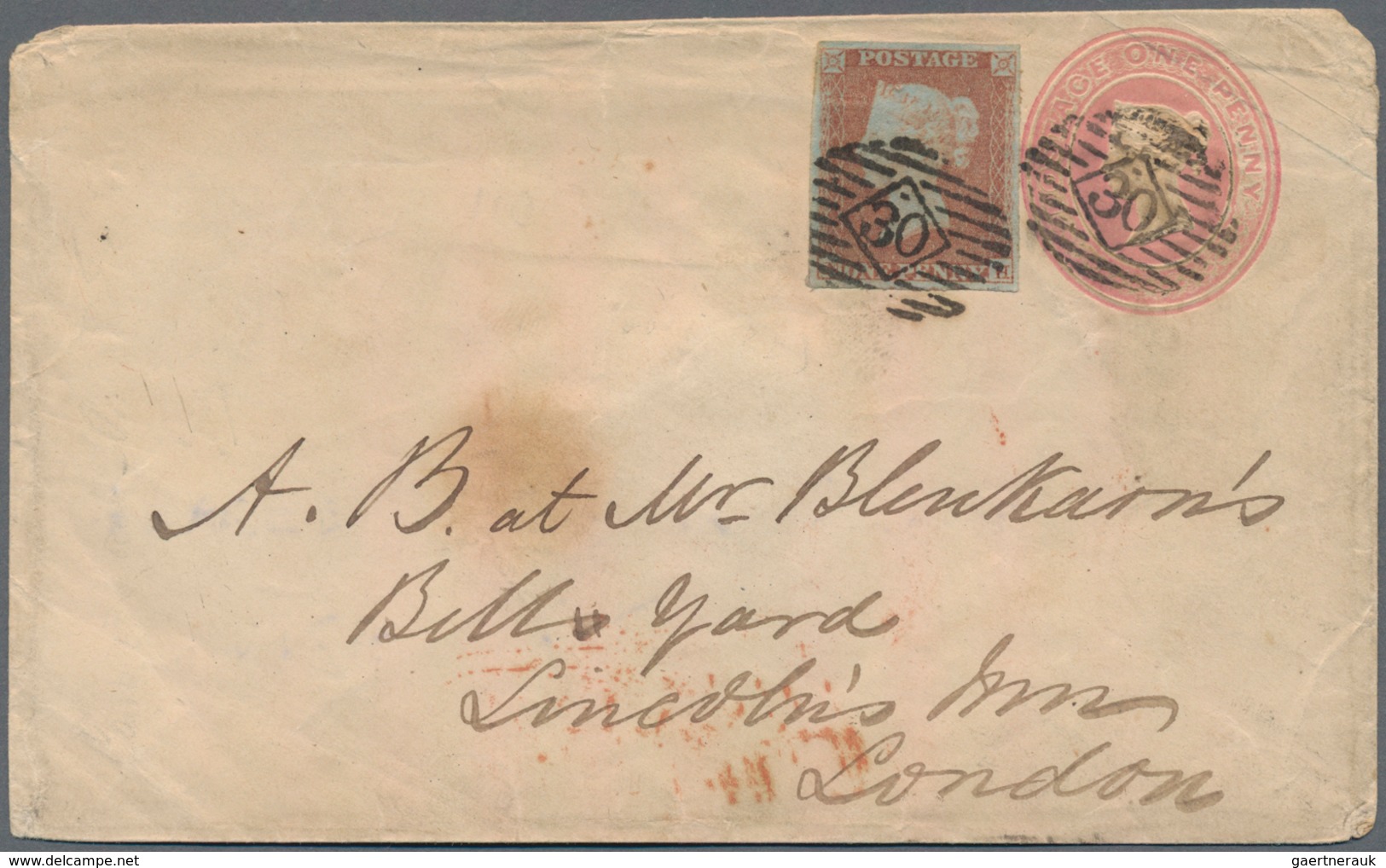 Großbritannien: 1843-1950, 26 Covers, Many Bearing Classic Issues Starting Imperf QV, Mail To India - Sonstige & Ohne Zuordnung