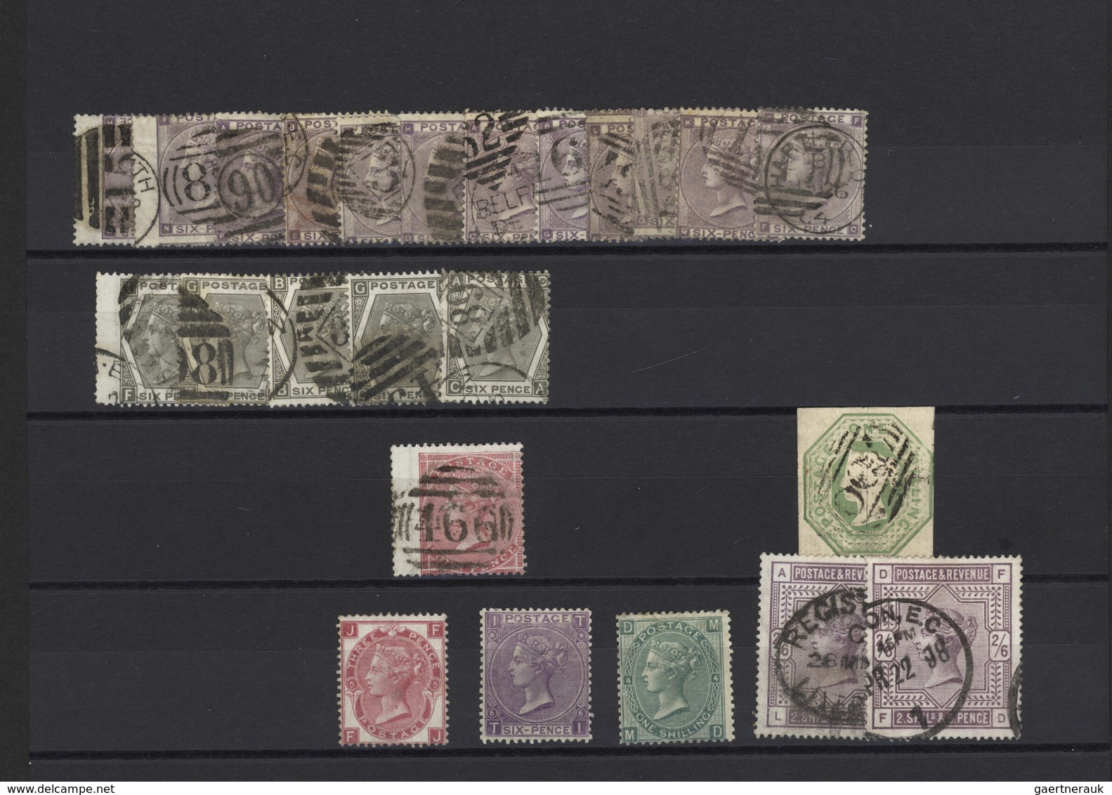 Großbritannien: 1850/1910 (ca.), Used And Mint Accumulation On Stockcards With Plenty Of Material, B - Other & Unclassified