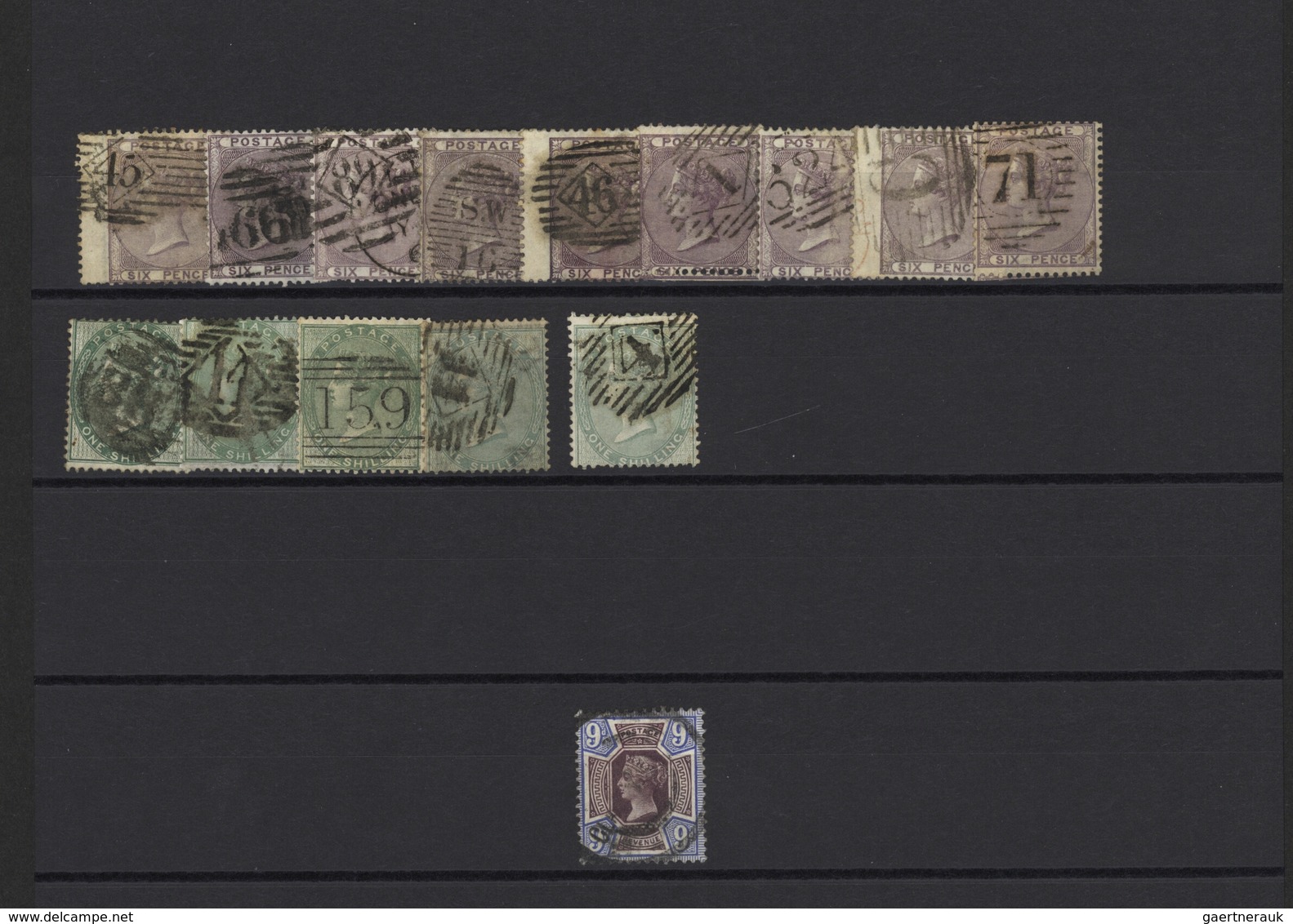 Großbritannien: 1850/1910 (ca.), Used And Mint Accumulation On Stockcards With Plenty Of Material, B - Other & Unclassified