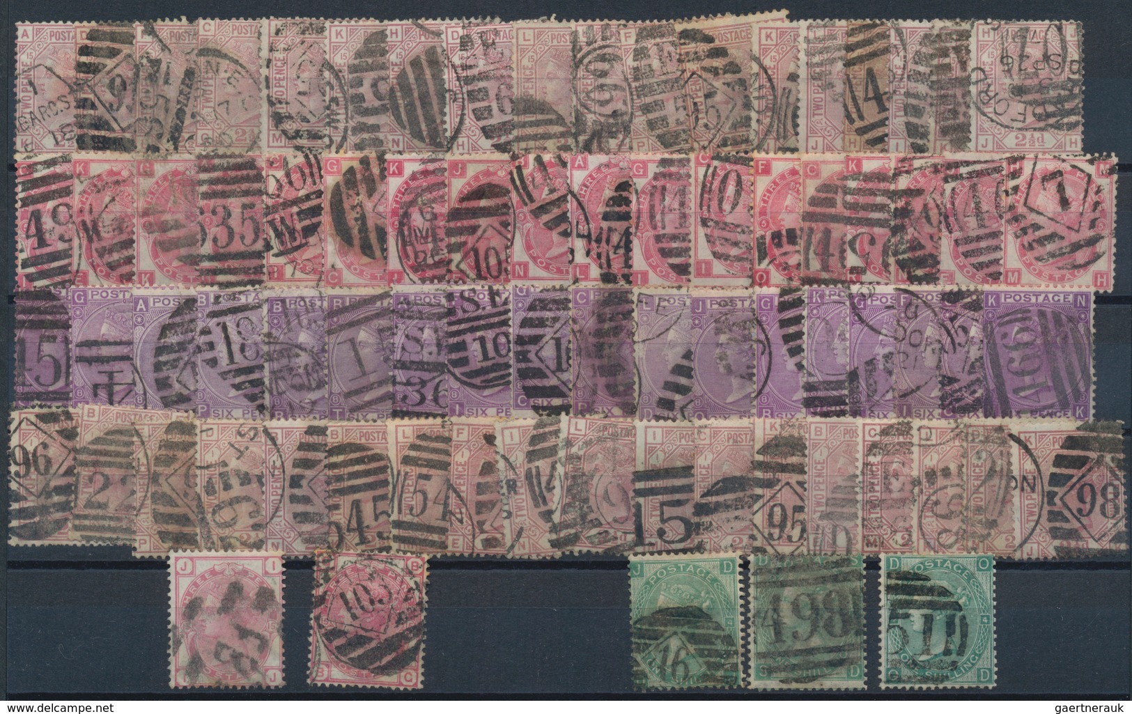 Großbritannien: 1850/1910 (ca.), Used And Mint Accumulation On Stockcards With Plenty Of Material, B - Other & Unclassified