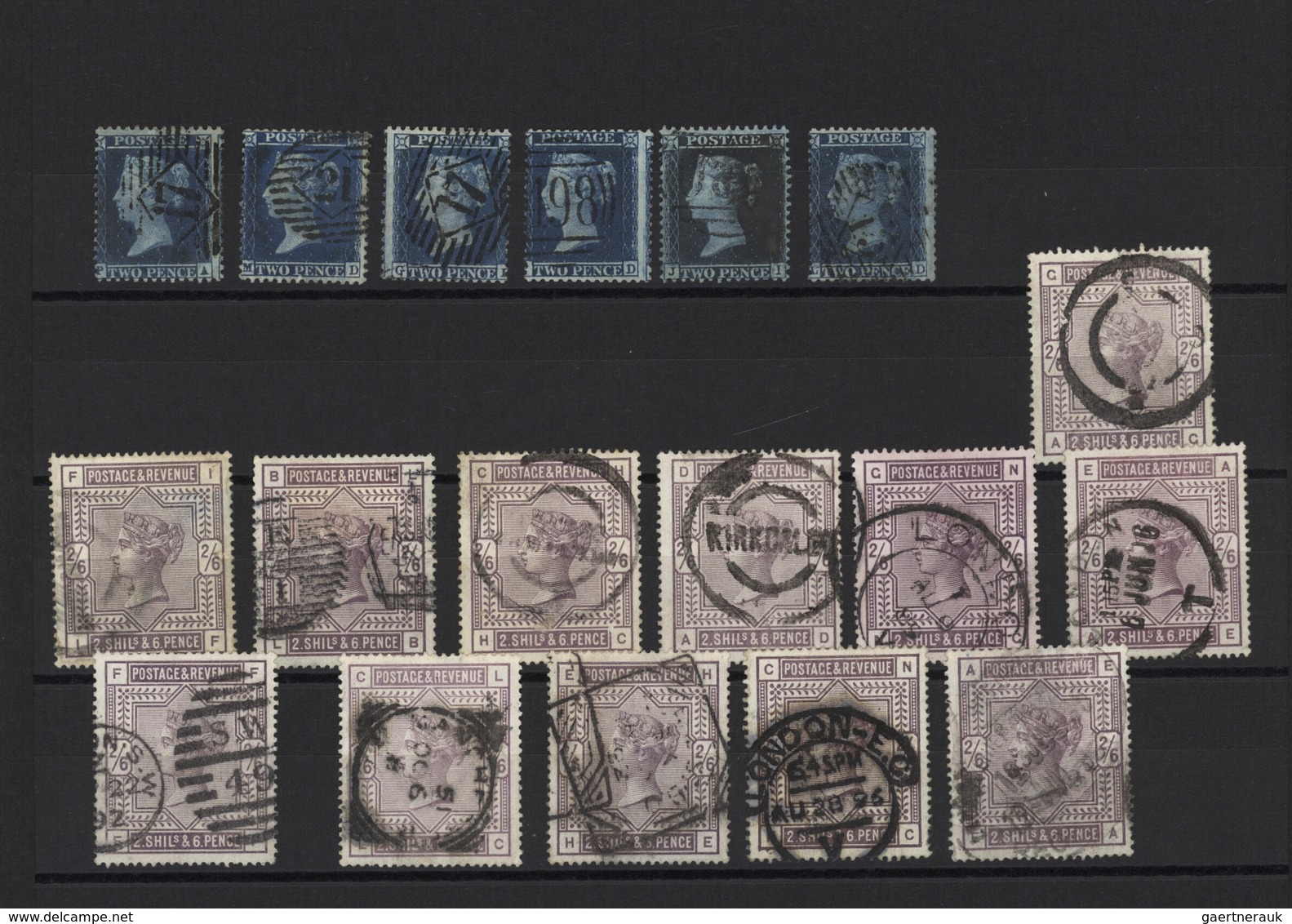 Großbritannien: 1850/1910 (ca.), Used And Mint Accumulation On Stockcards With Plenty Of Material, B - Andere & Zonder Classificatie