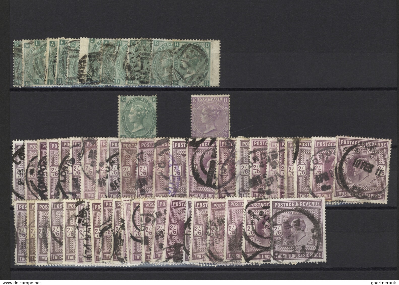 Großbritannien: 1850/1910 (ca.), Used And Mint Accumulation On Stockcards With Plenty Of Material, B - Otros & Sin Clasificación