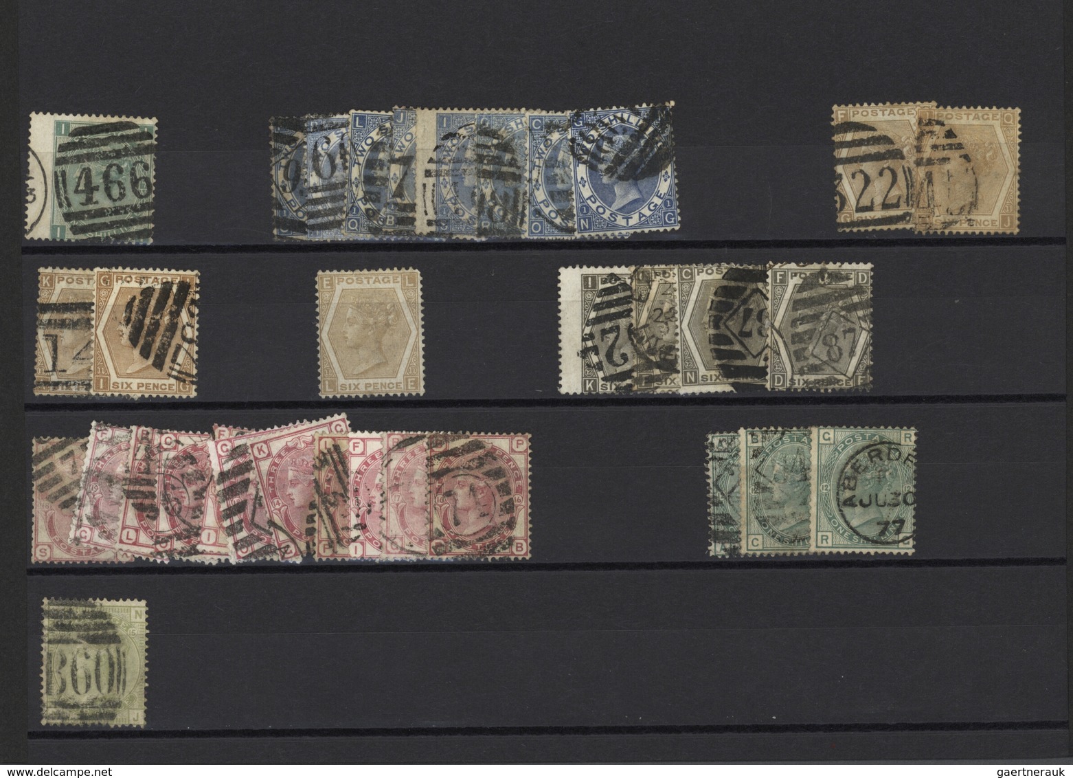 Großbritannien: 1850/1920 (ca.), Used And Mint Accumulation On Stockcards With Plenty Of Material, B - Other & Unclassified